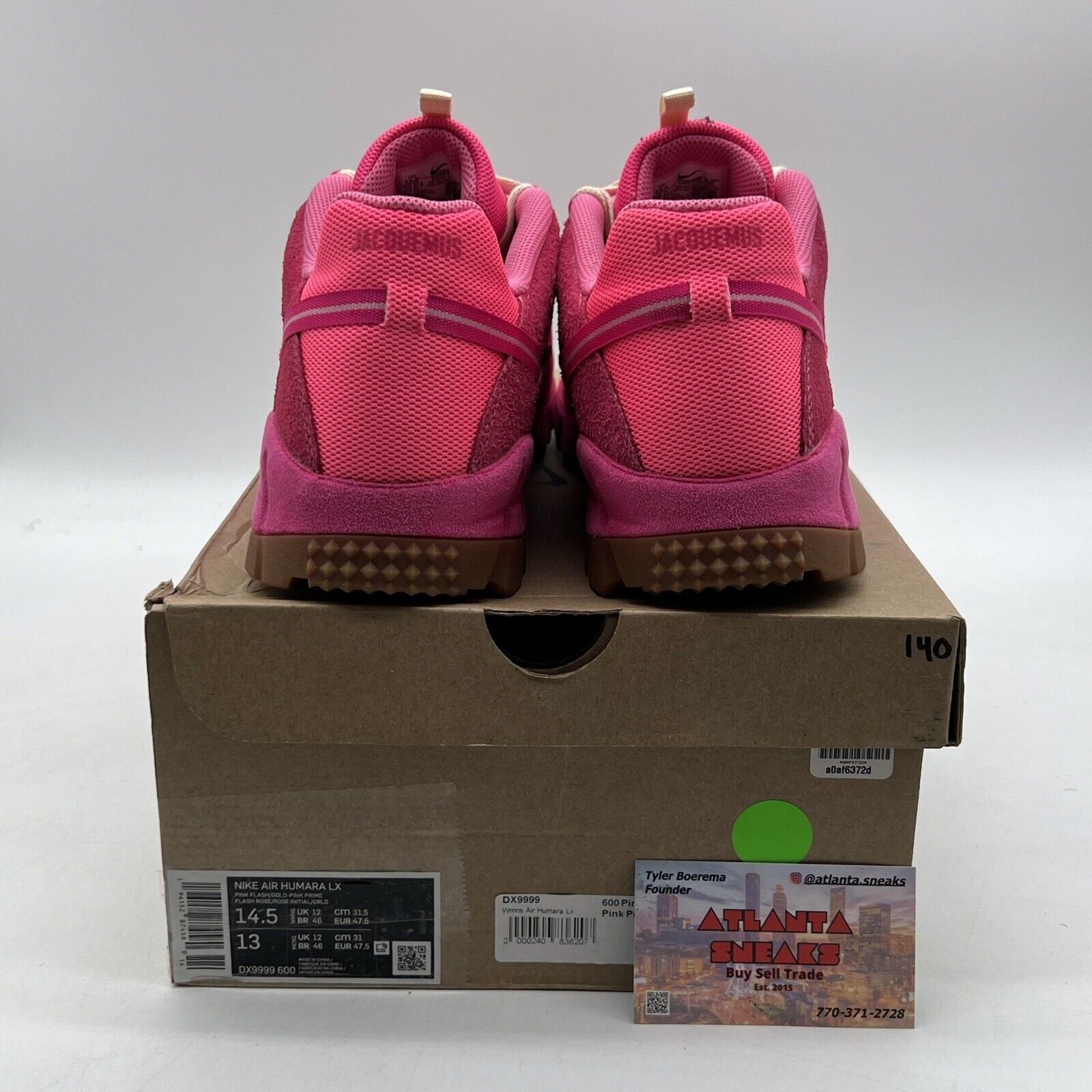 Size 14.5 - Nike Jacquemus x Air Humara LX Pink Flash W (DX9999-600)