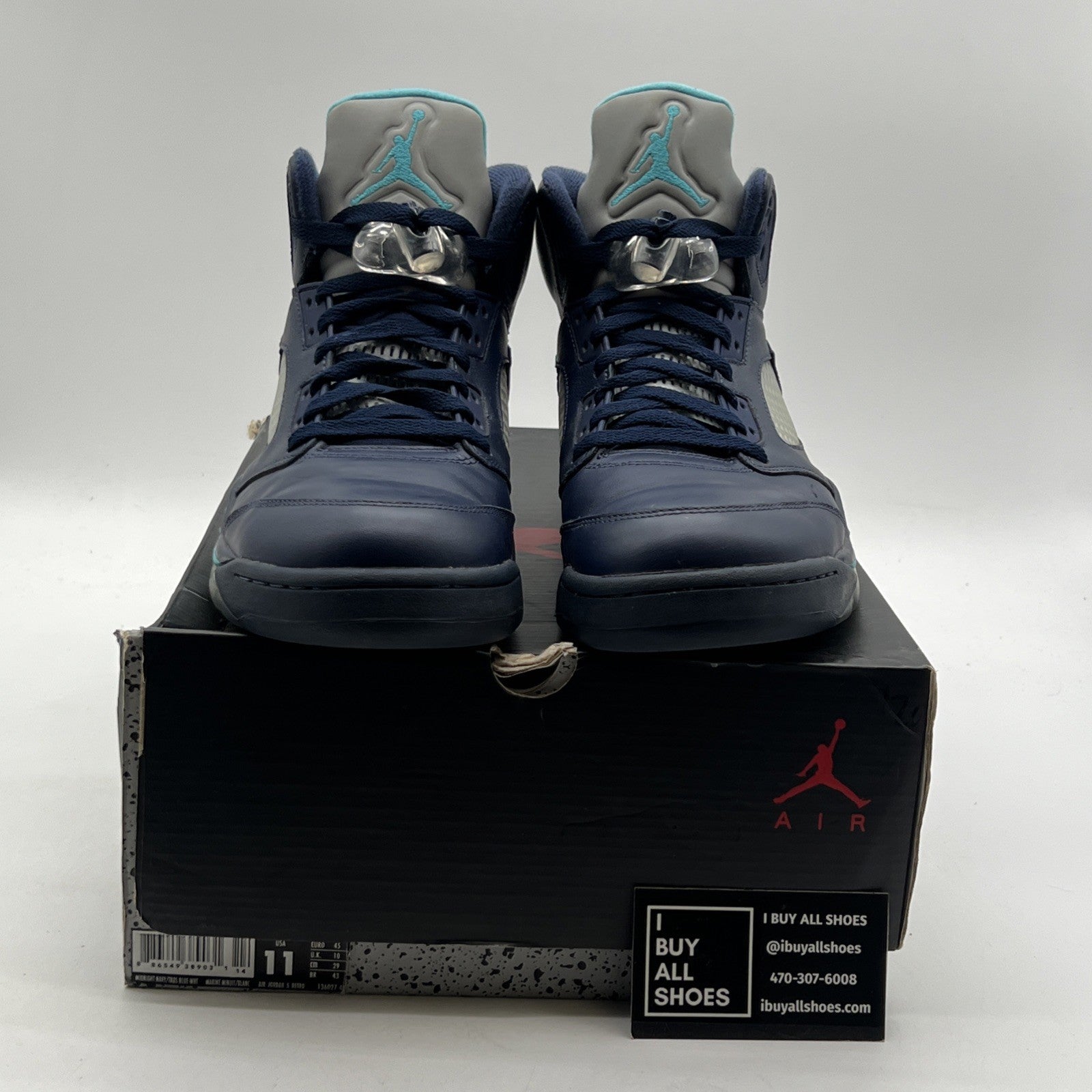 Size 11 - Air Jordan 5 Retro Pre-Grape (136027-405)