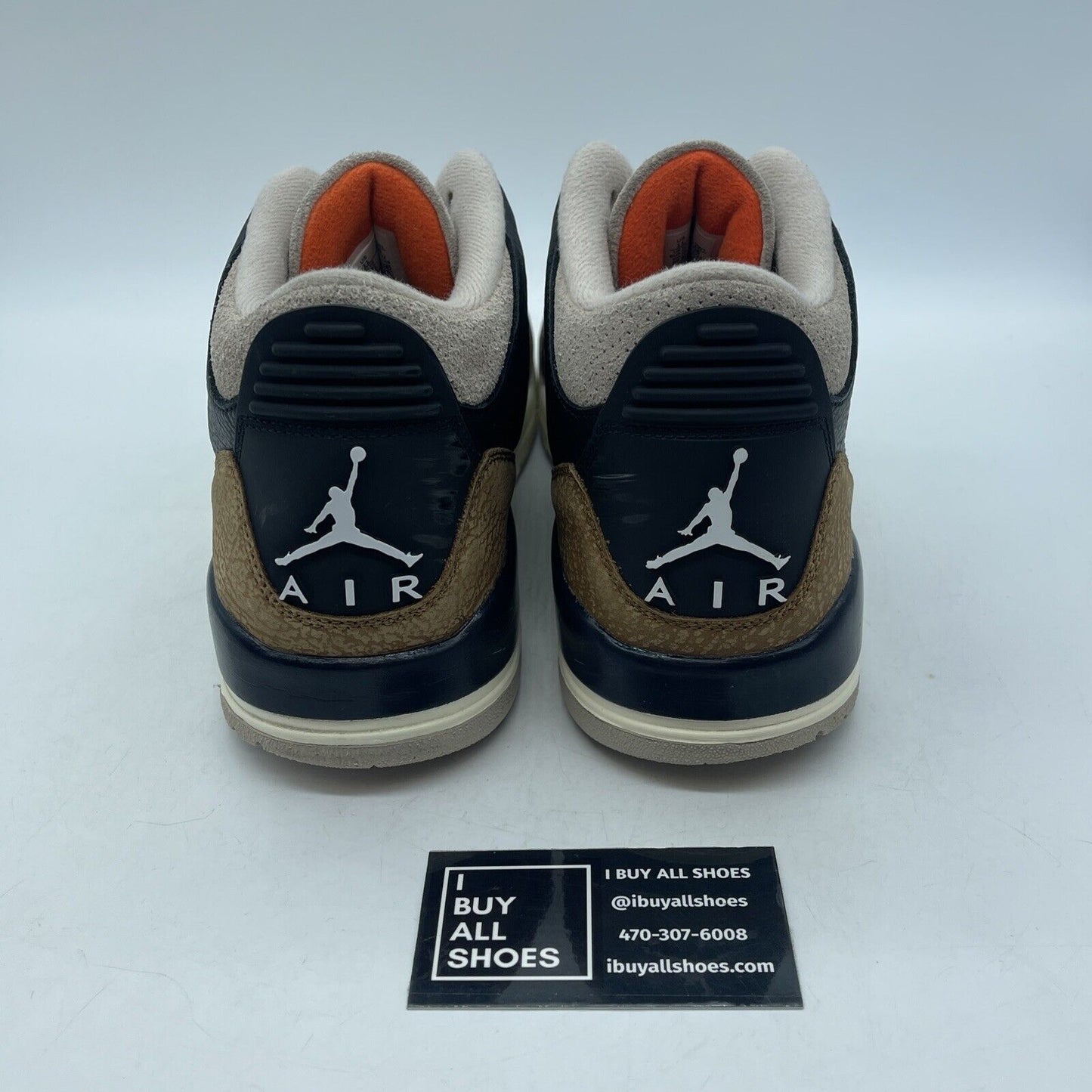 Size 11 - Jordan 3 Retro Mid Desert Elephant Black Brown Suede (CT8532-008)