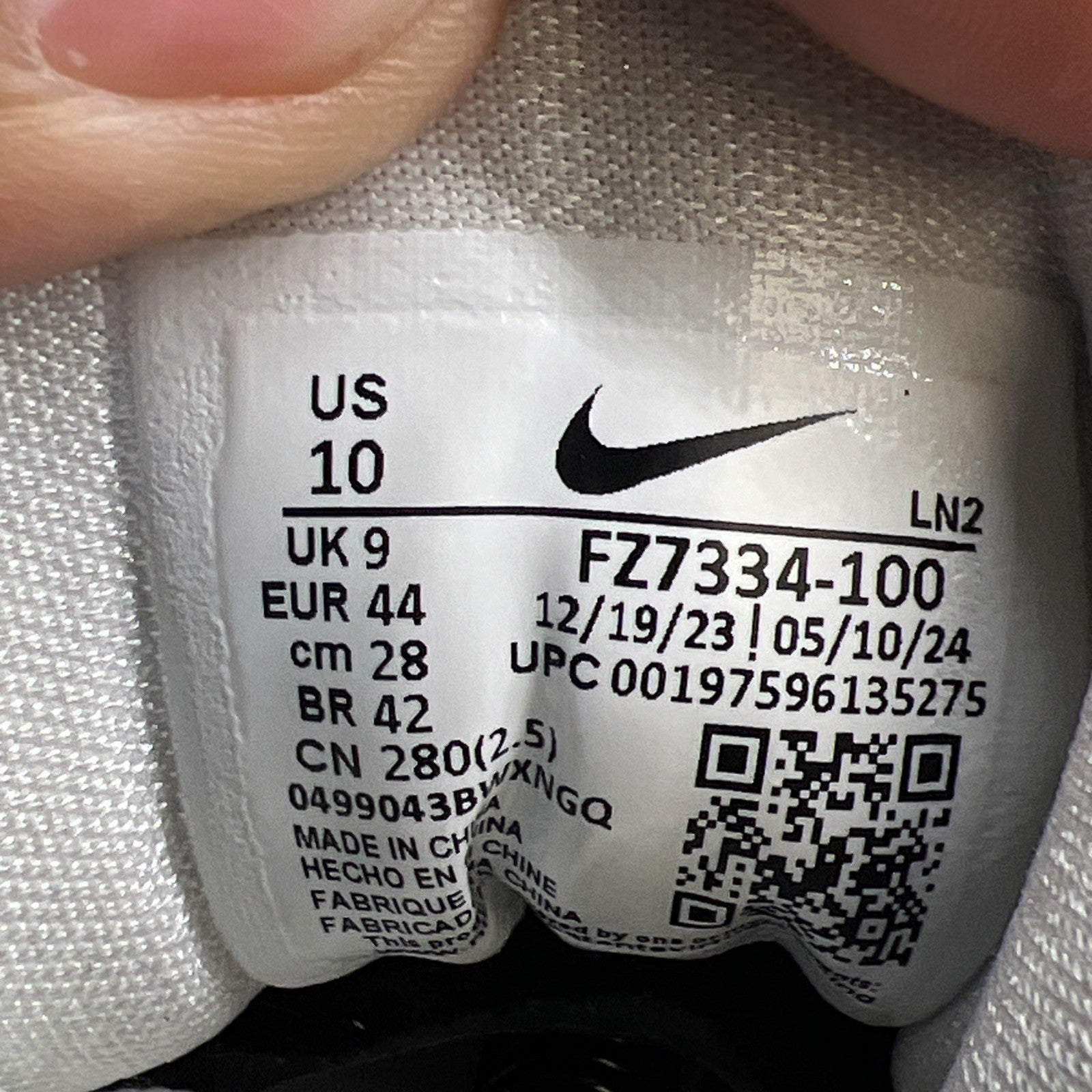 Size 10 - Nike Kobe 9 Elite Protro Low Halo (FZ7334-100)