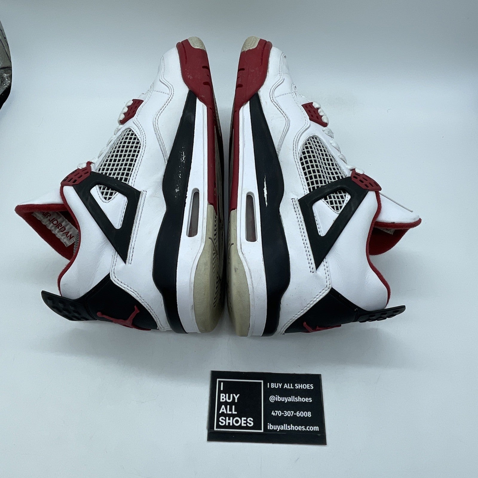 Size 9.5 - Air Jordan 4 Retro Fire Red 2012 (308497-110)