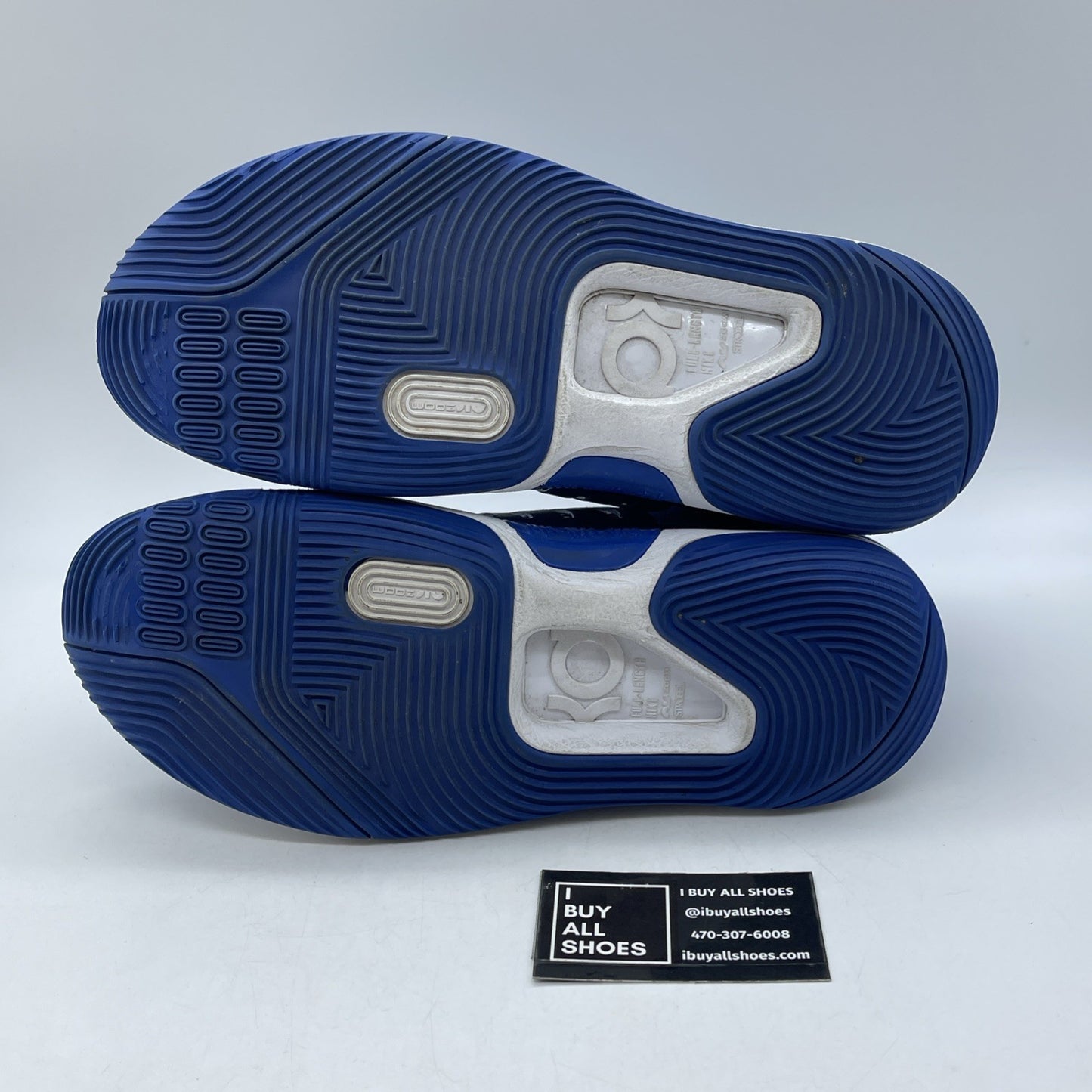 Size 11.5 - Nike KD 14 TB Game Royal Blue White Suede Leather (DA7850-400)