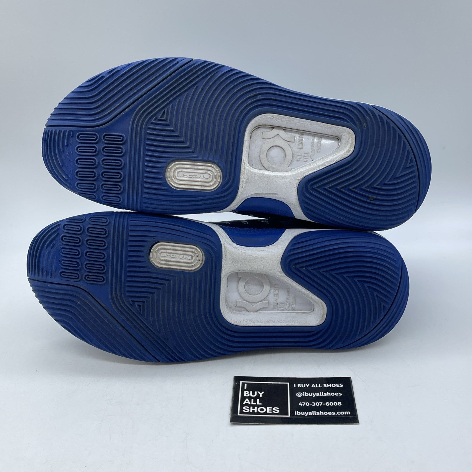 Size 11.5 - Nike KD 14 TB Game Royal Blue White Suede Leather (DA7850-400)