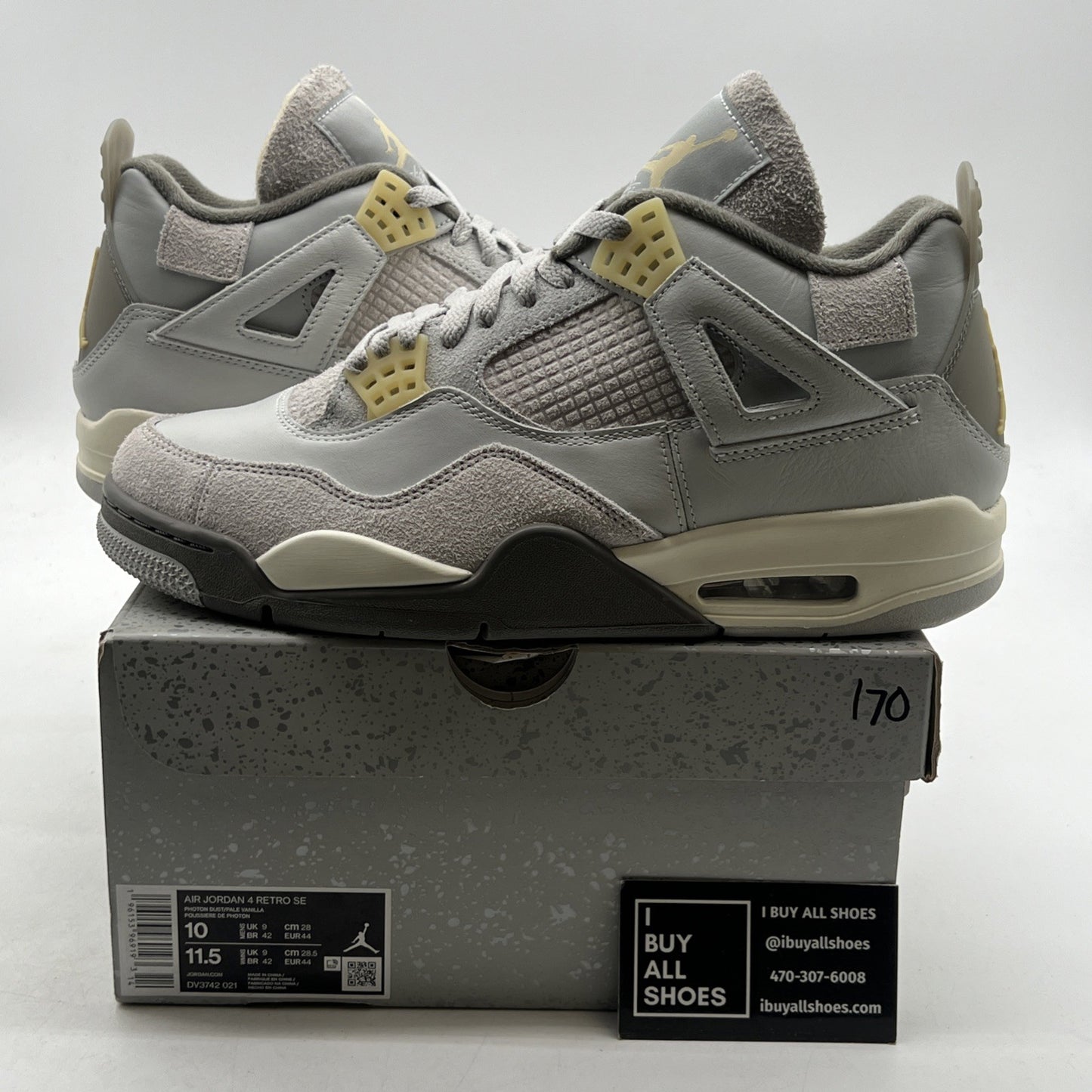 Size 10 - Air Jordan 4 Retro SE Low Craft (DV3742-021)