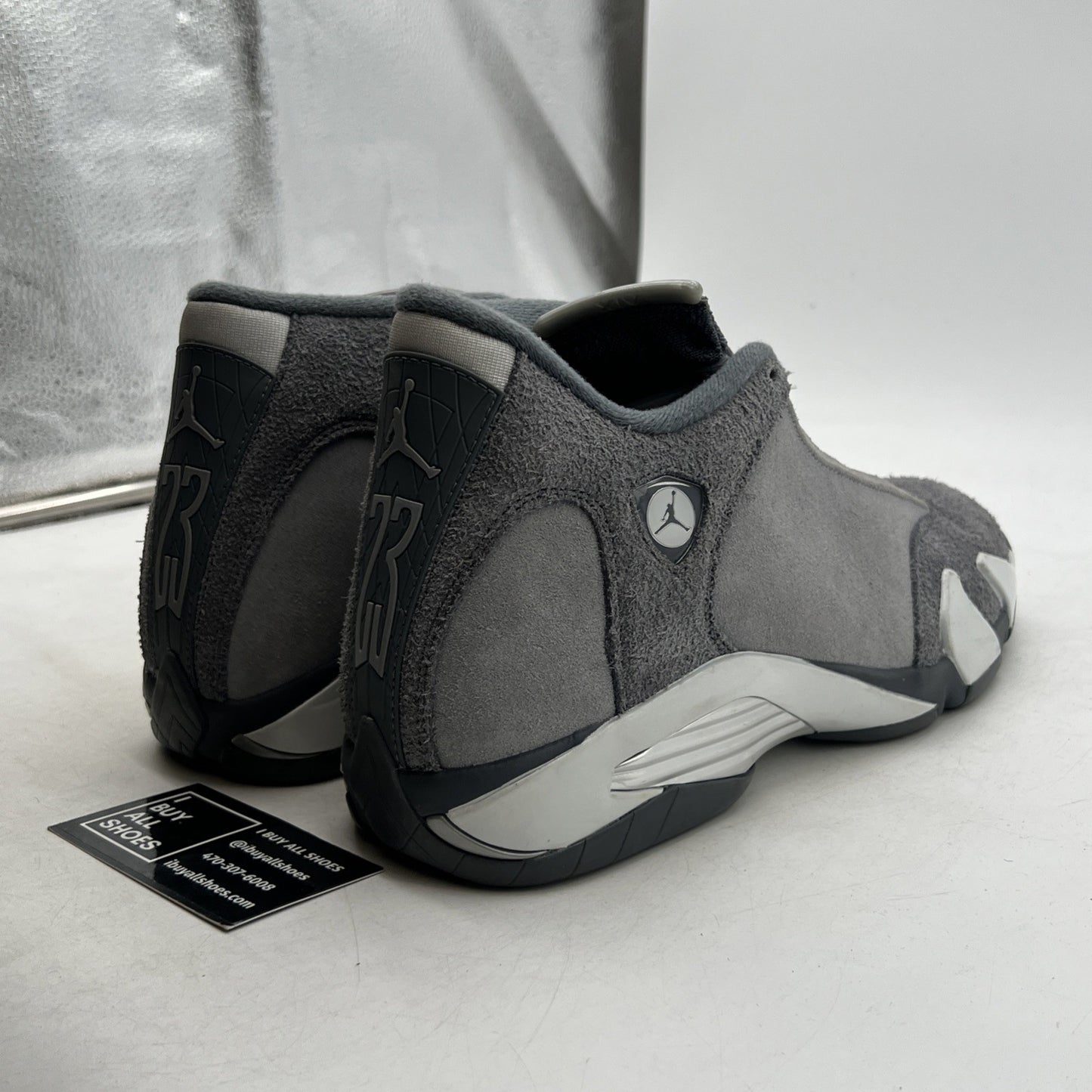 Size 11.5 - Air Jordan 14 Retro Flint Grey Stealth (FJ3460-012)