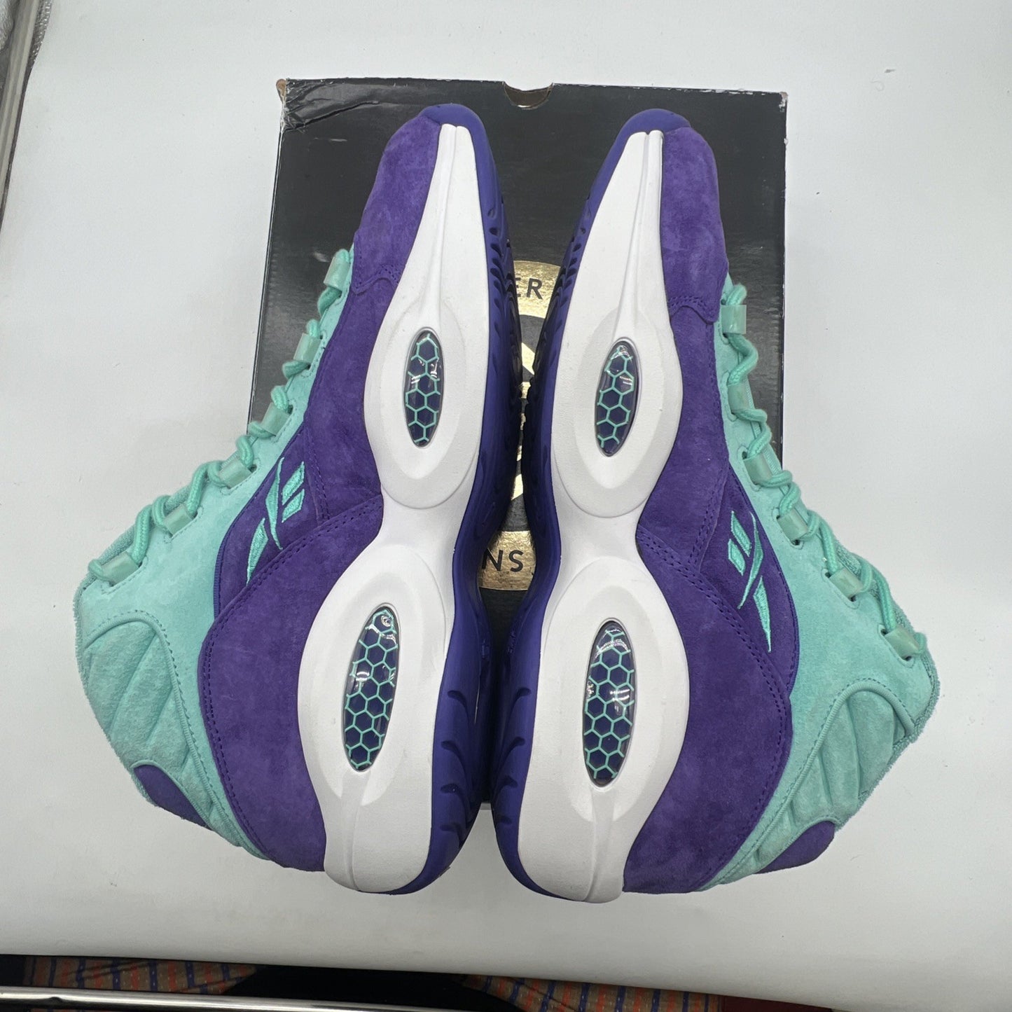 Size 13 - Reebok Packer Shoes x Sneakersnstuff x Token 38 x Question Mid
