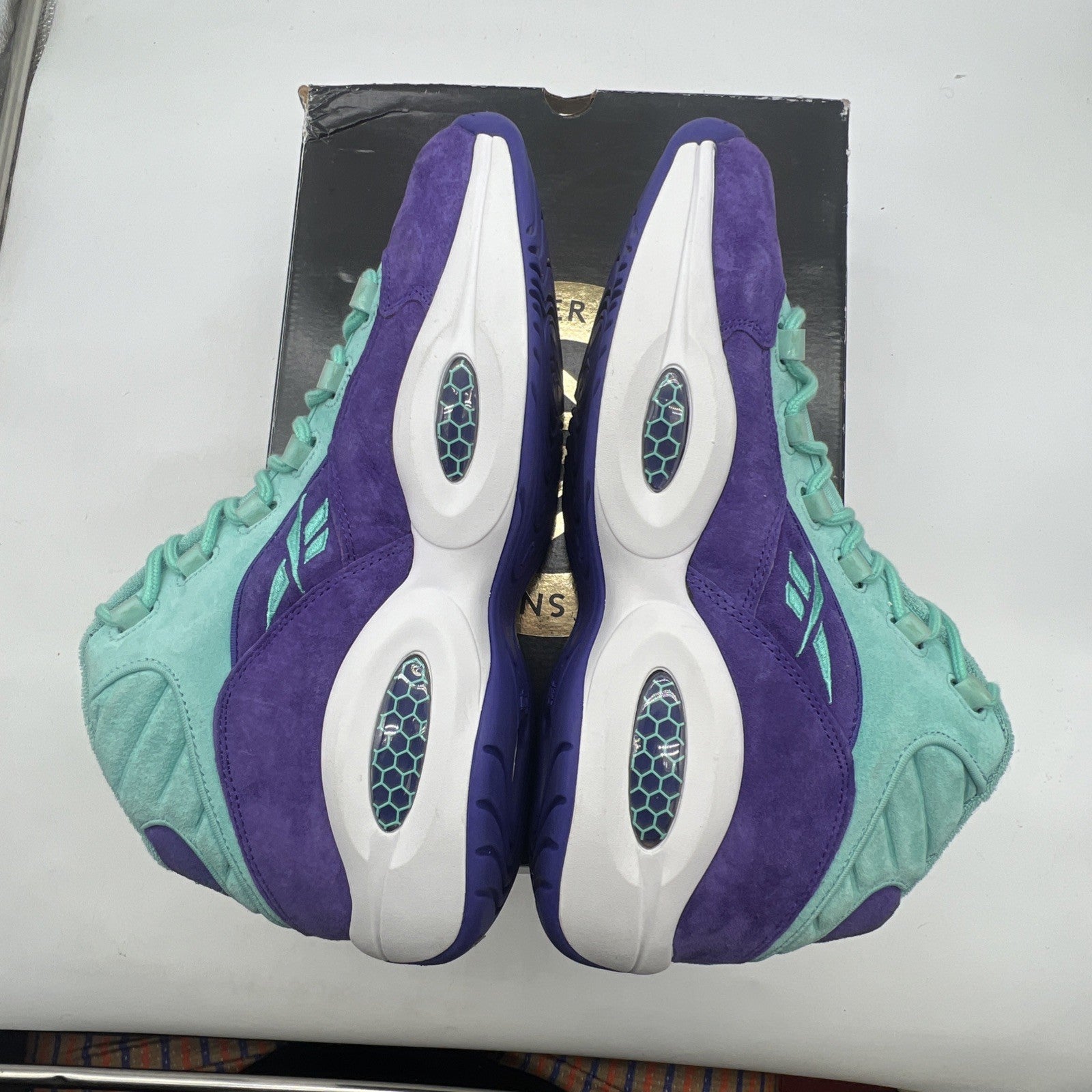 Size 13 - Reebok Packer Shoes x Sneakersnstuff x Token 38 x Question Mid