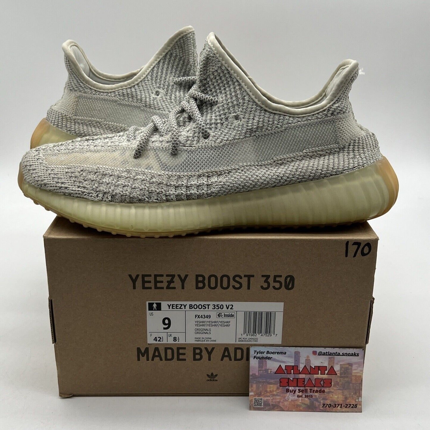 Size 9 - adidas Yeezy Boost 350 V2 Yeshaya Reflective (FX4349)