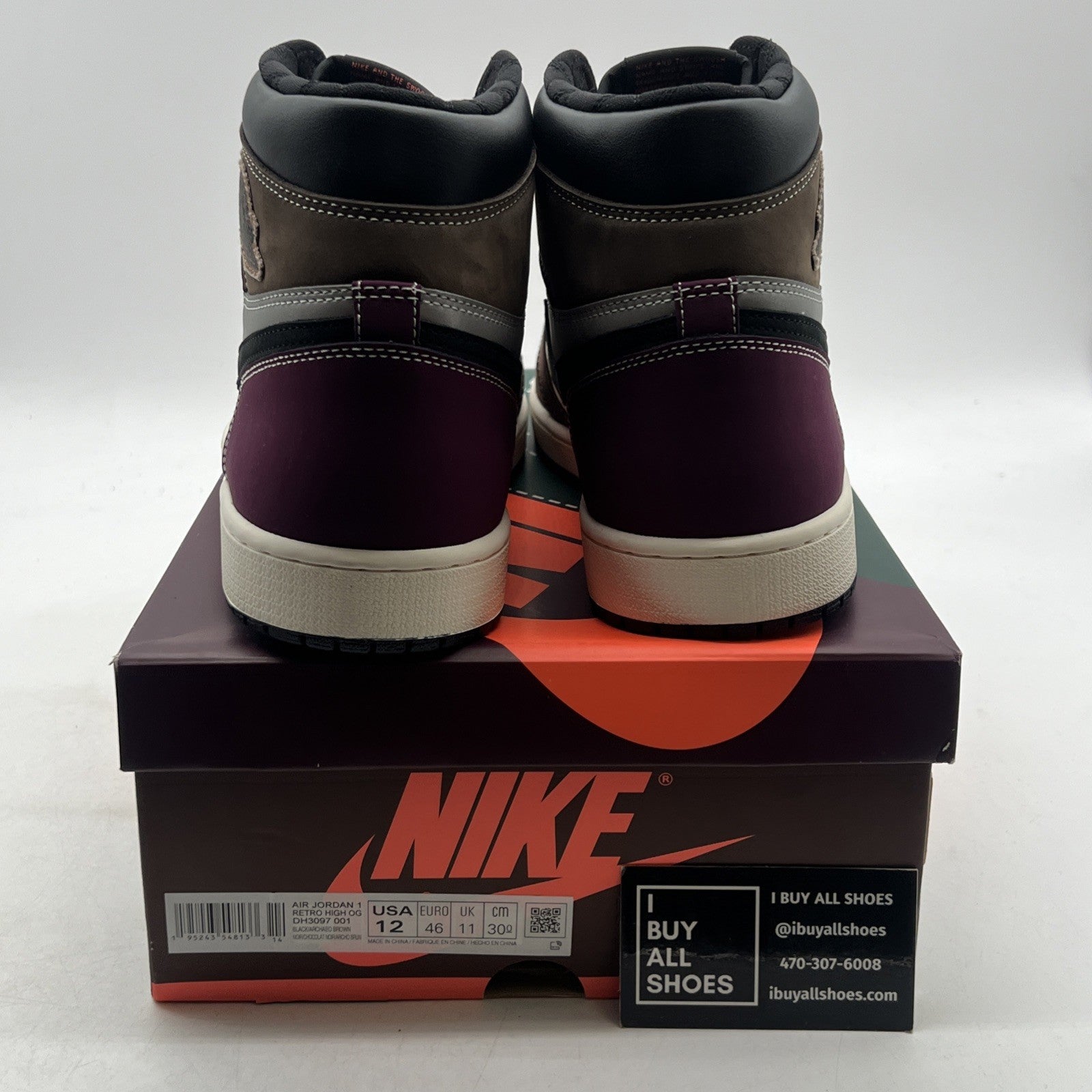 Size 12 - Air Jordan 1 High OG Crafted 2021 (DH3097-001)
