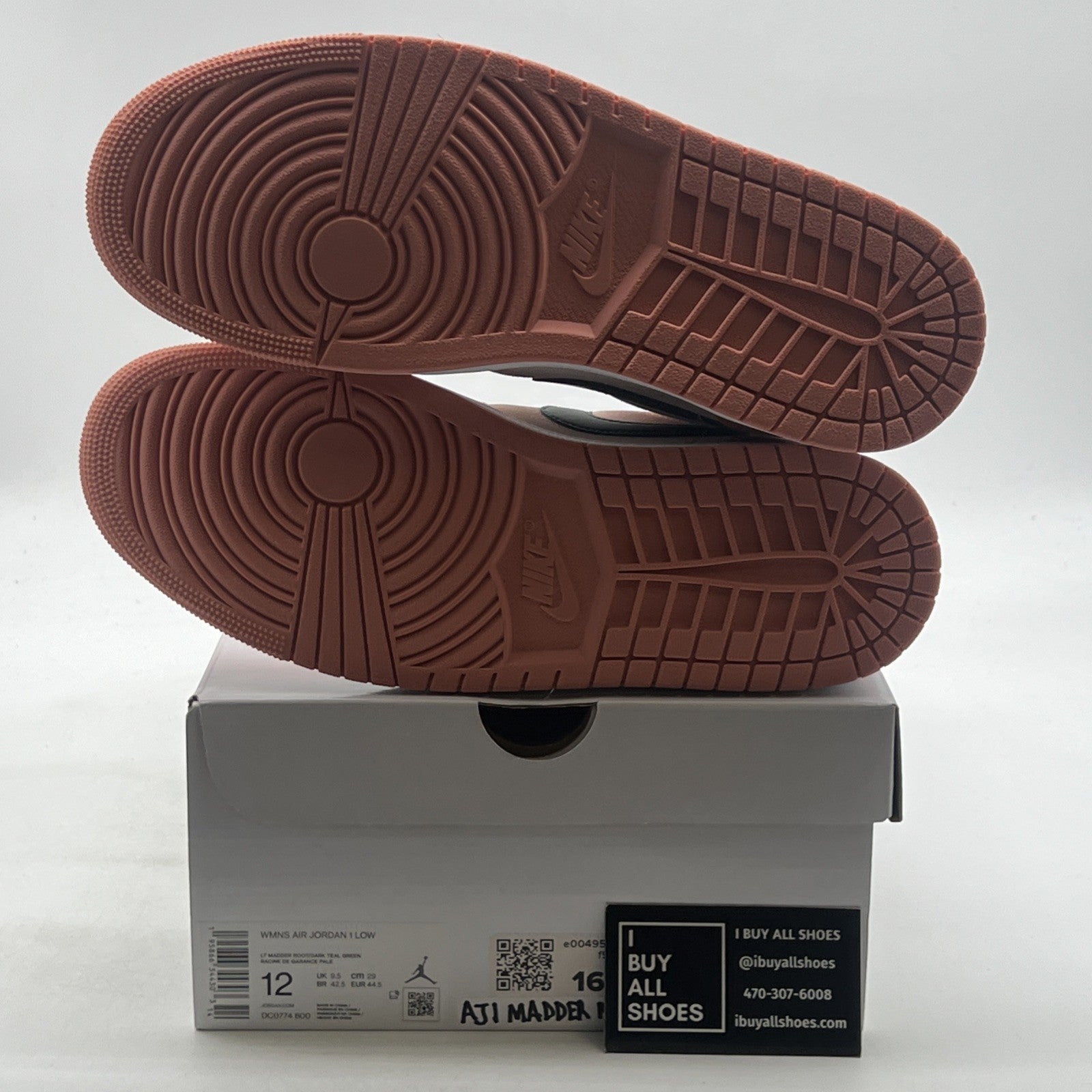 Size 12W - Air Jordan 1 Low Light Madder Root Women's (DC0774-800)
