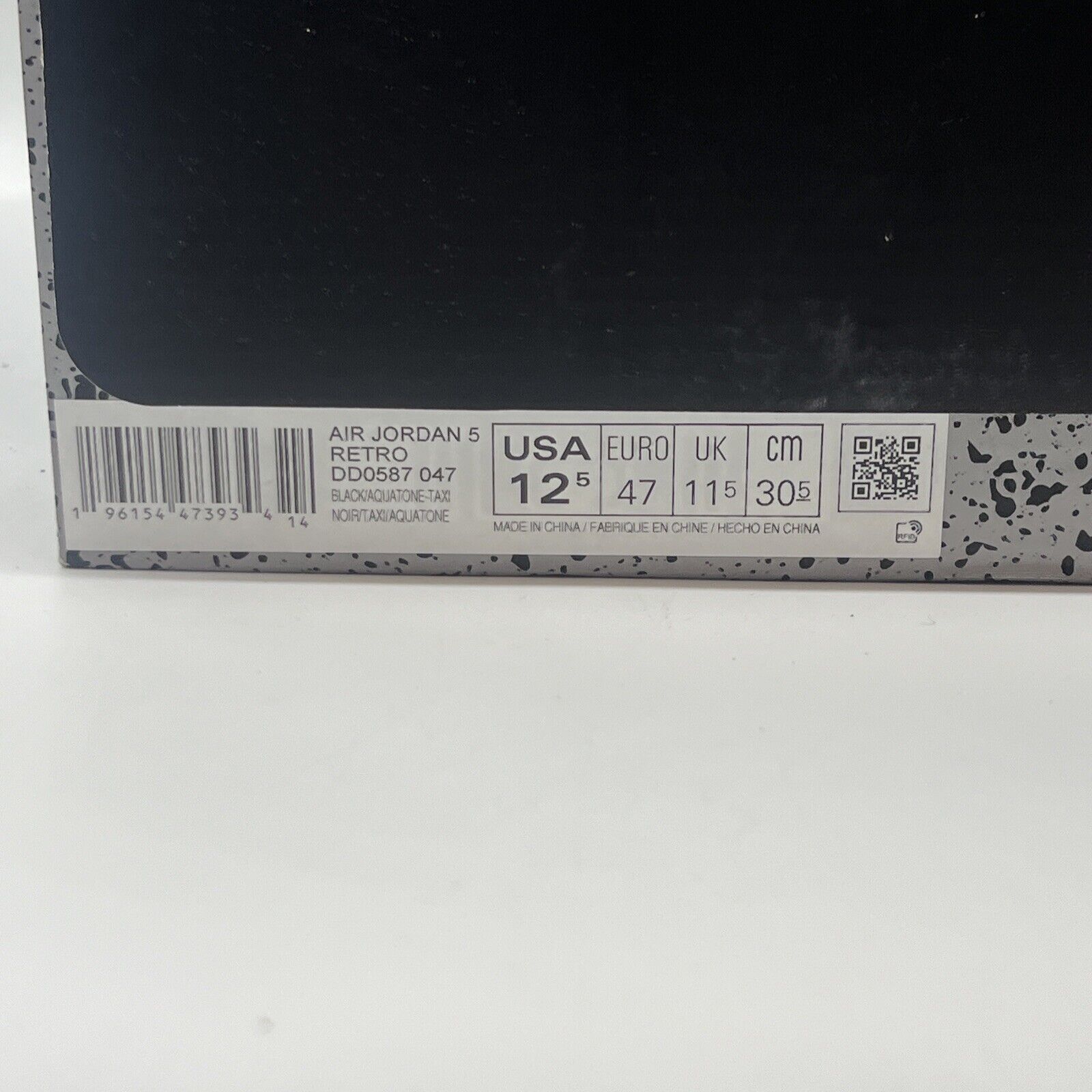 Size 12.5 - Jordan 5 Retro Mid Aqua Brand New Og All