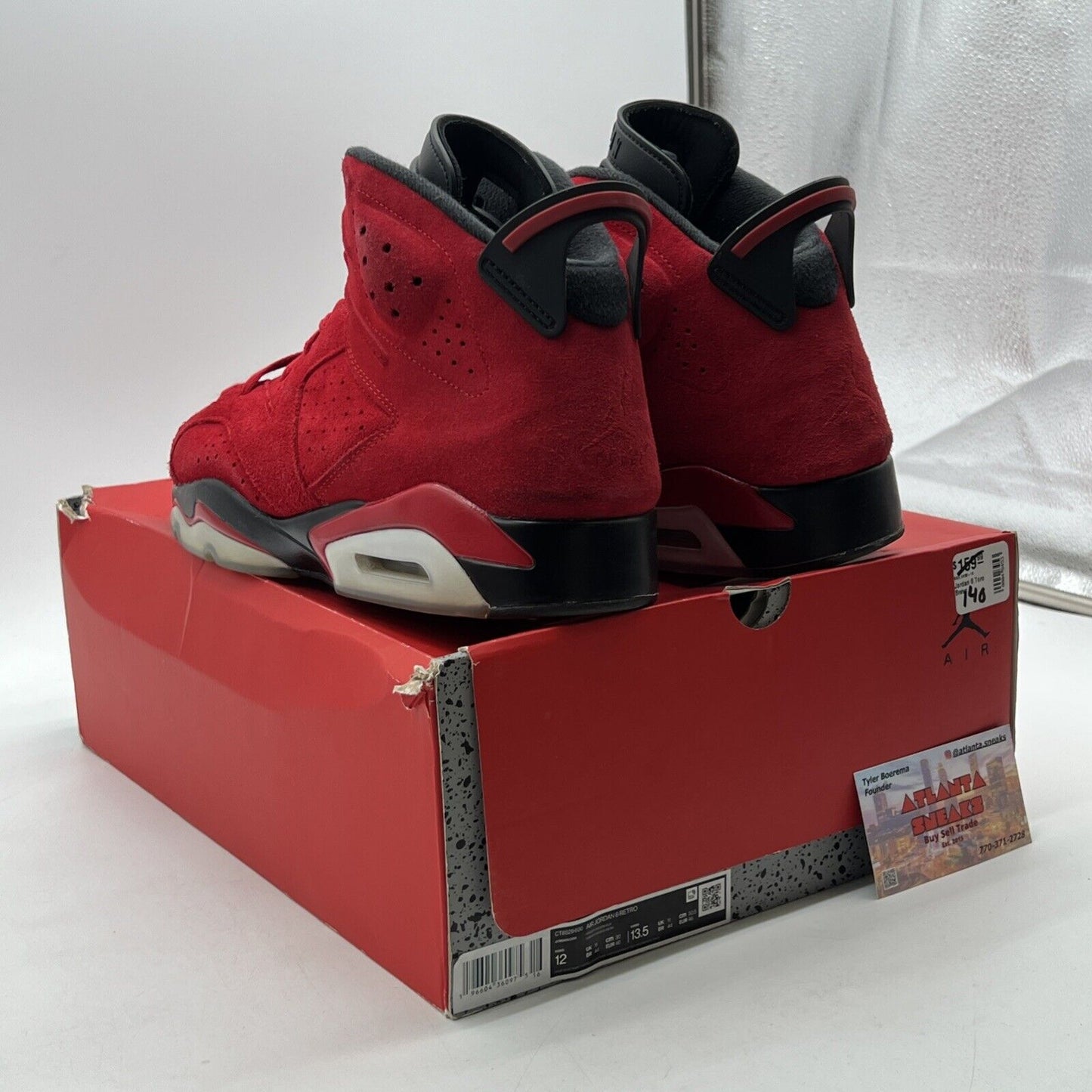 Size 12 - Air Jordan 6 Retro Toro Bravo (CT8529-600)