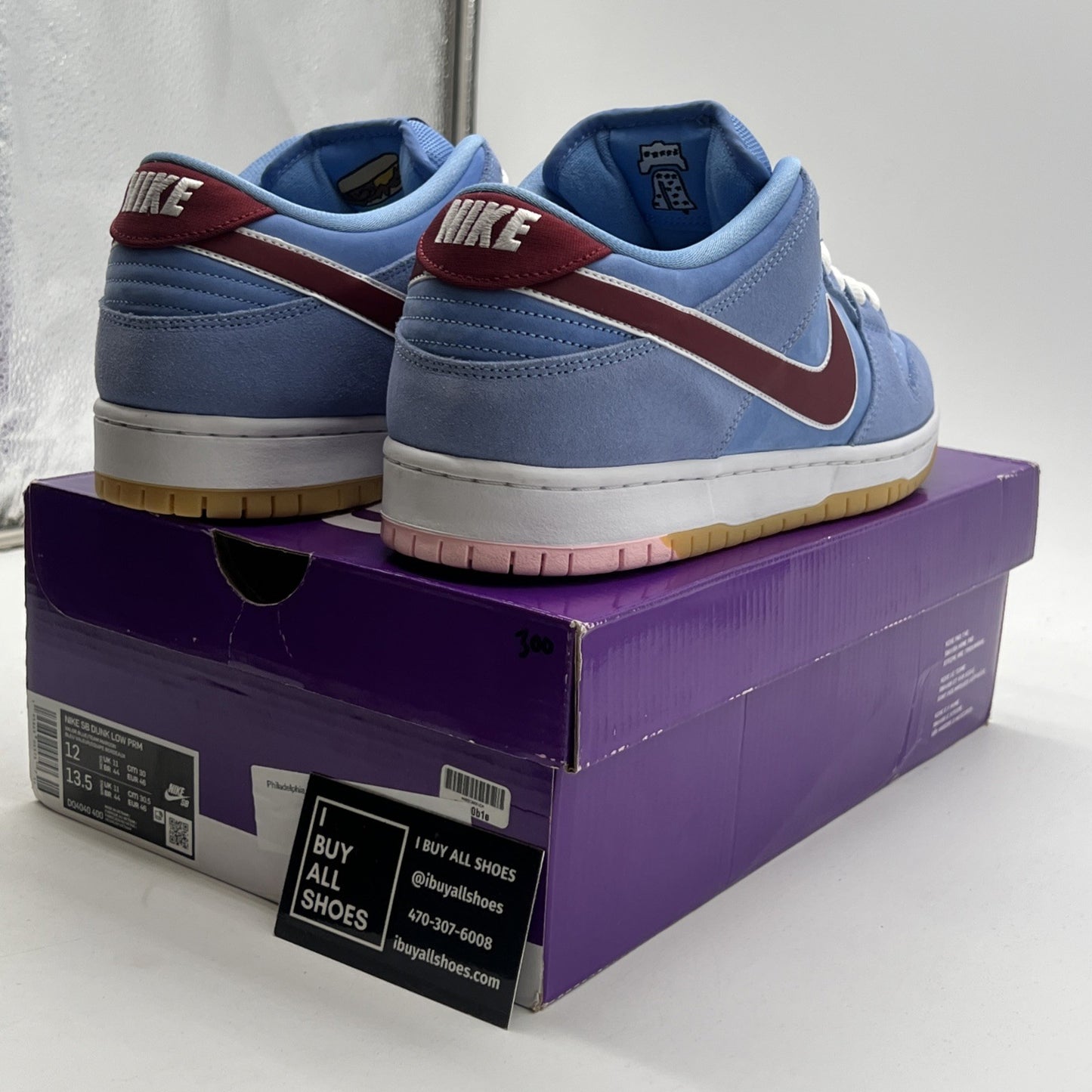 Size 12 - Nike SB Dunk Low Premium Philadelphia Phillies (DQ4040-400)