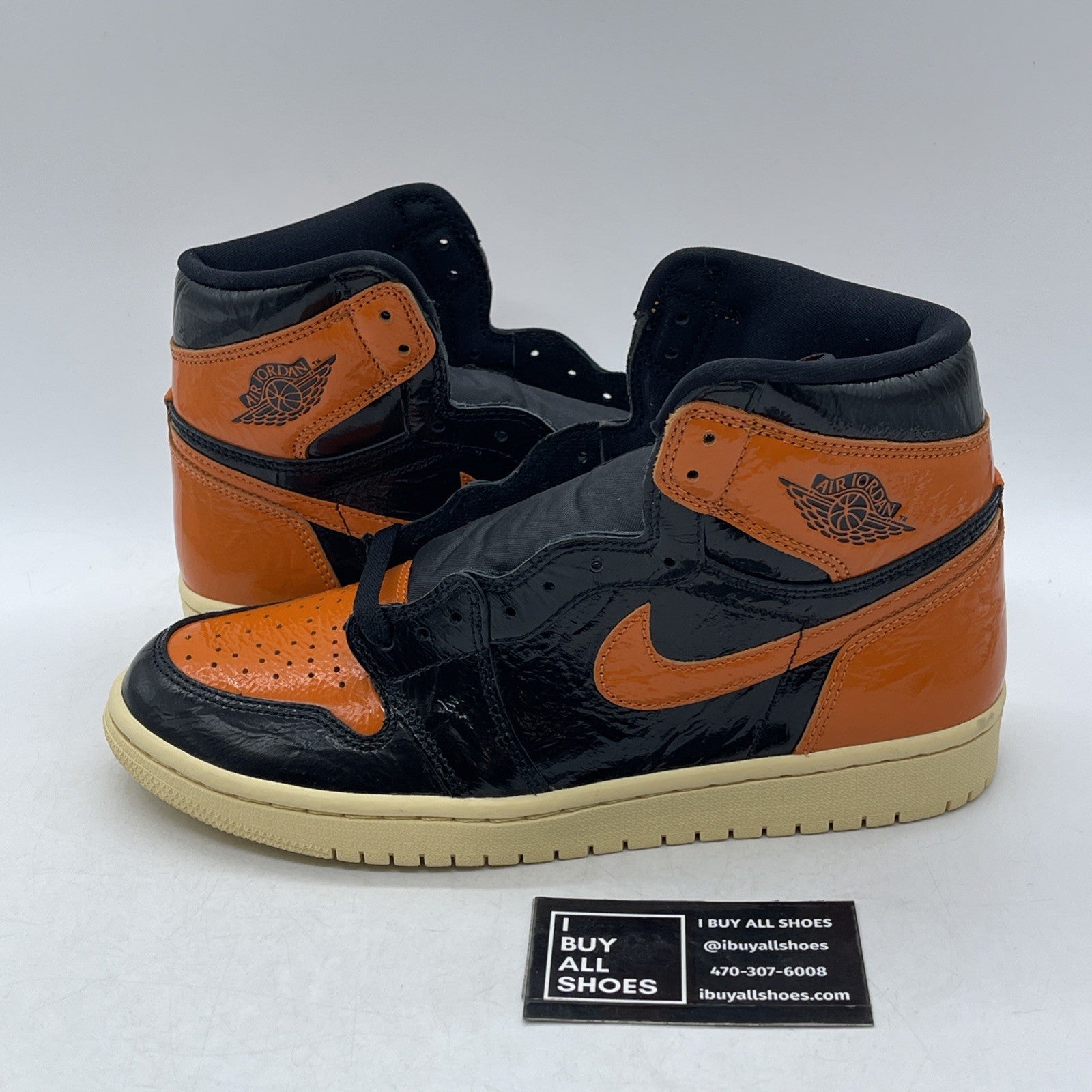 Size 8 - Air Jordan 1 Retro OG High Shattered Backboard 3.0 (555088-028)