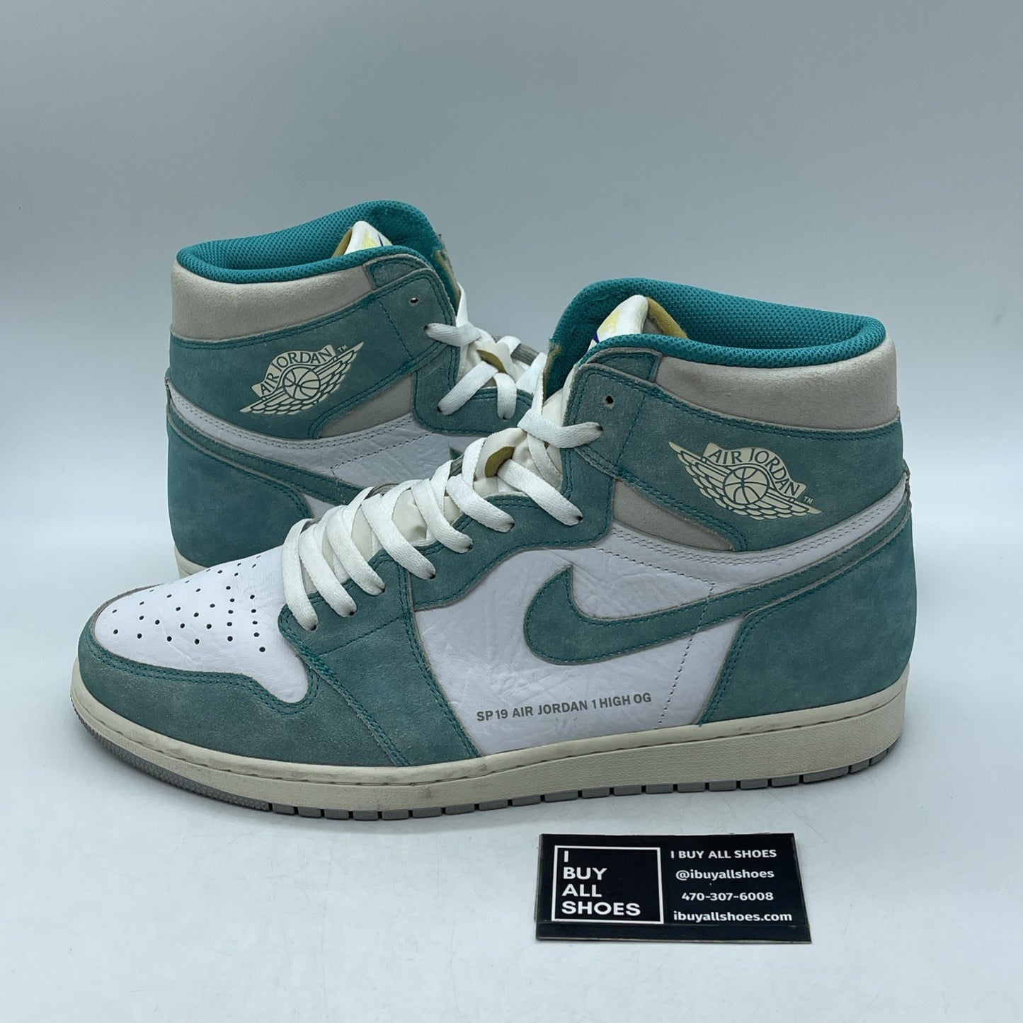 Size 14 - Air Jordan 1 Retro OG High Turbo Green (555088-311)