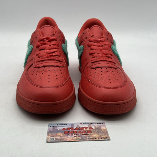 Size 11 - John Geiger GF-01 Peach Teal Chenille Banned Sneaker