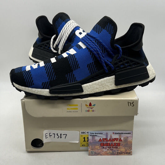 Size 11 - adidas Pharrell x Billionaire Boys Club x NMD Human Race Trail Blue