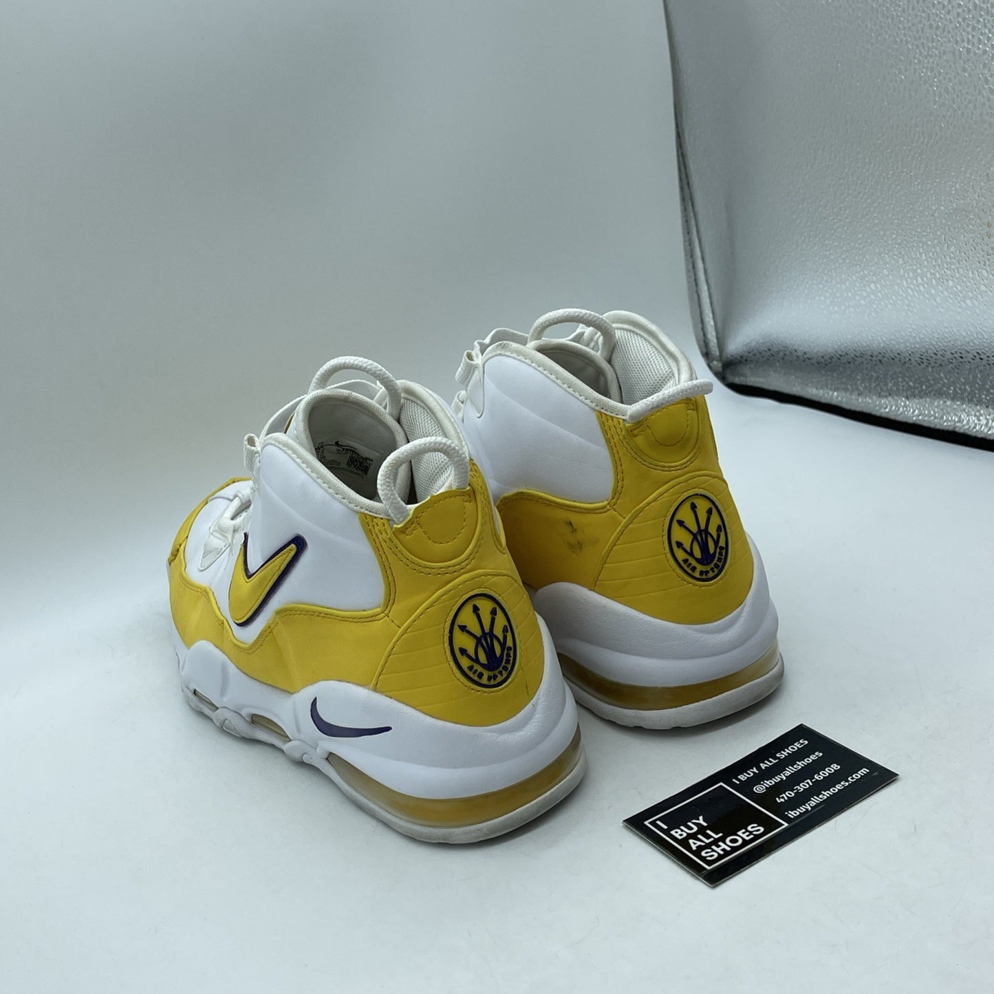 Size 10 - Nike Air Max Uptempo 95 2019 Lakers White Suede (CK0892-102)
