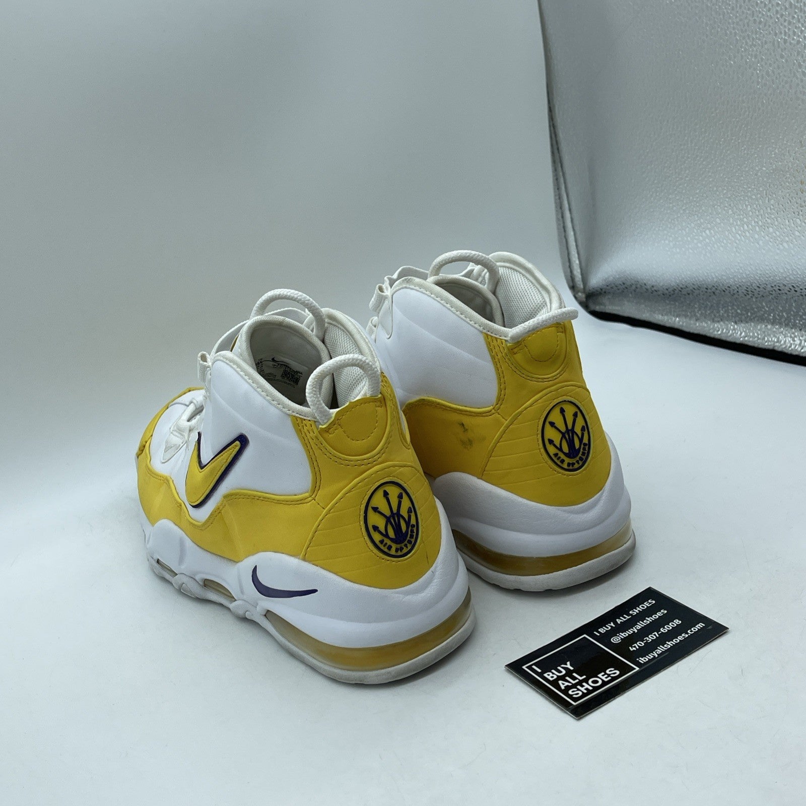 Size 10 - Nike Air Max Uptempo 95 2019 Lakers White Suede (CK0892-102)