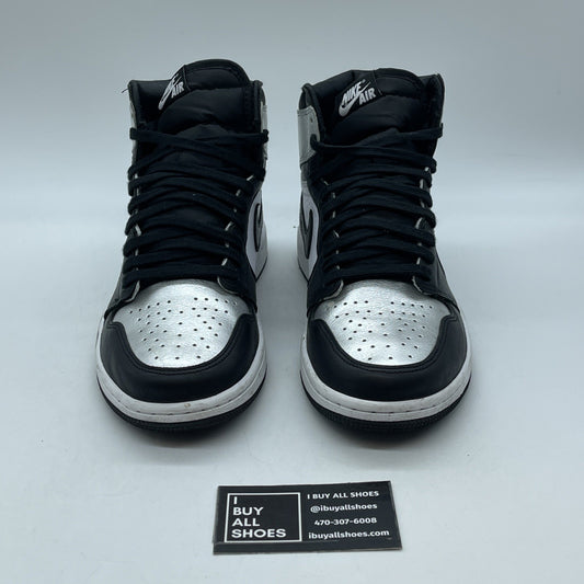 Size 10 - Air Jordan 1 High OG Metallic Silver (CD0461-001)