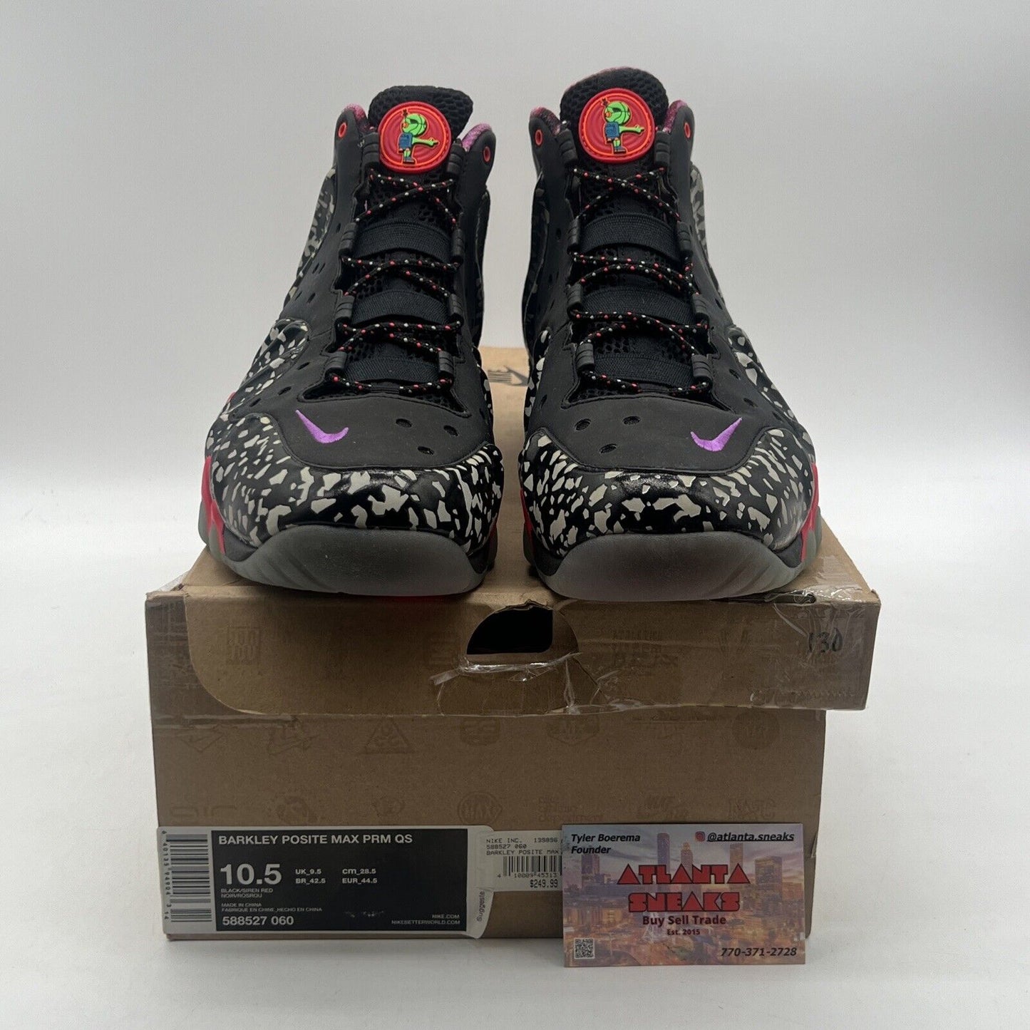 Size 10.5 - Nike Barkley Posite Max Area 72 (588527-060)