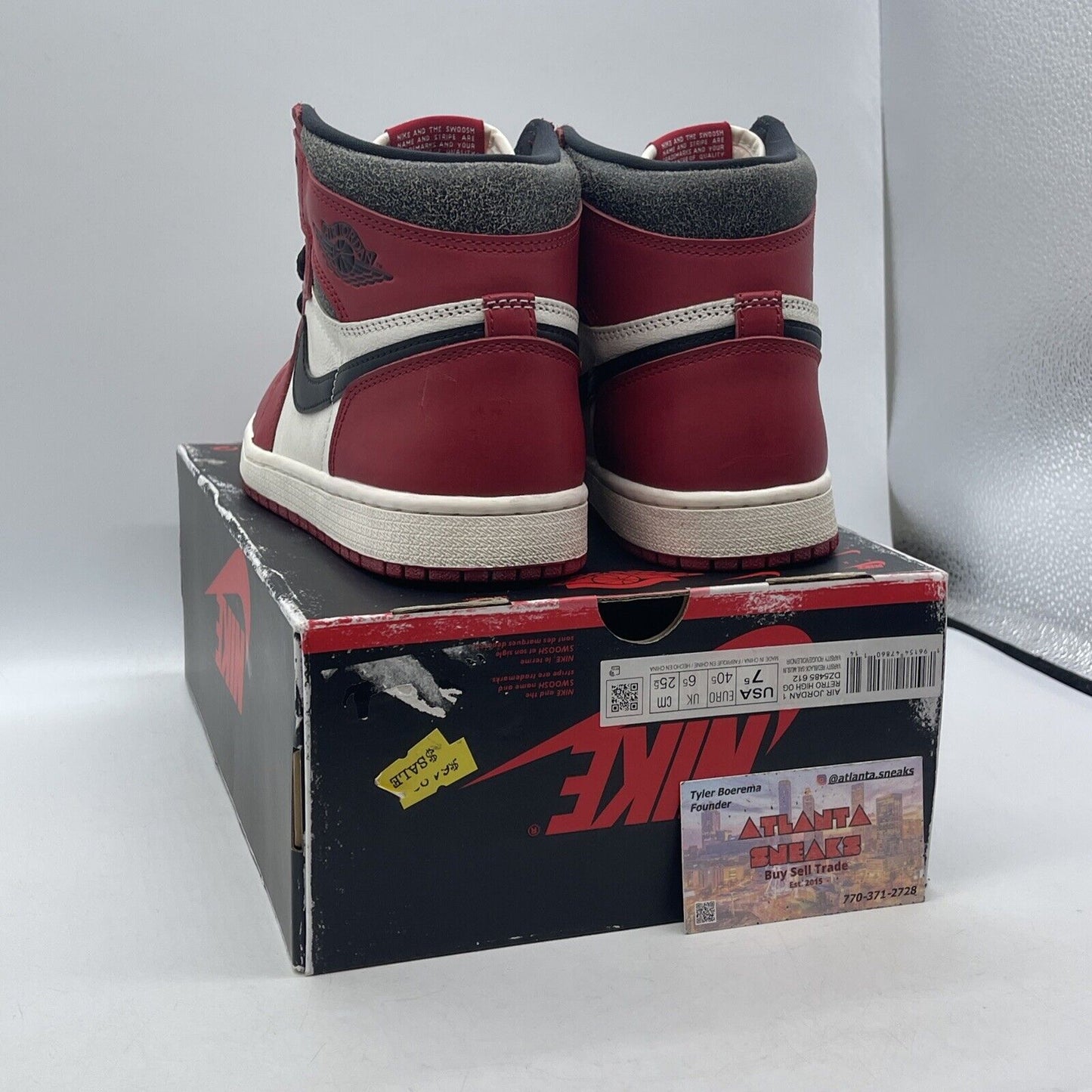 Size 7.5 - Jordan 1 Retro High OG Chicago Reimagined Lost & Found (DZ5485-612)