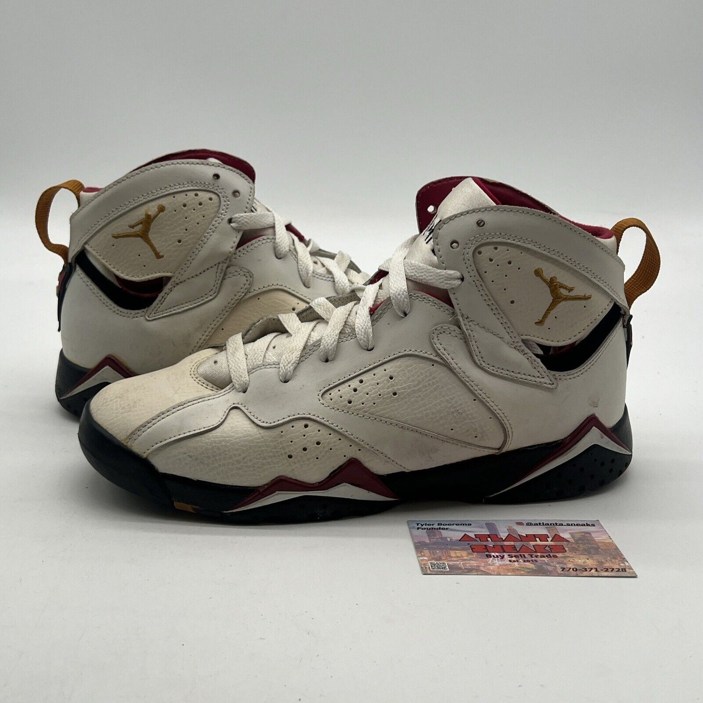 Size 7Y - Nike Air Jordan Retro 7 GS Cardinal (304774-104)