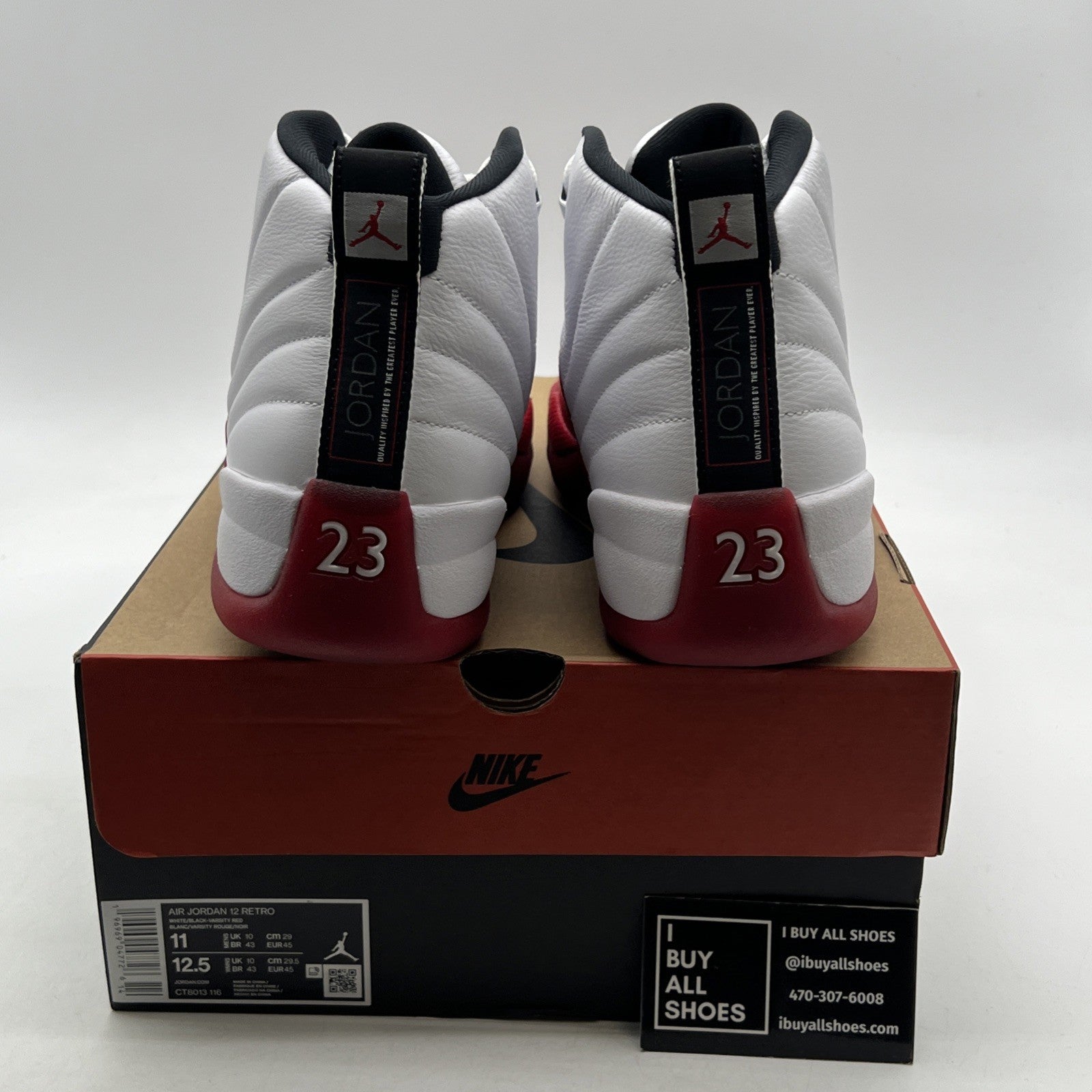 Size 11 - Air Jordan 12 Retro 2023 Mid Cherry (CT8013-116)