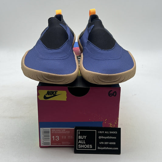 Size 13 - Nike Aqua Turf Deep Night Laser Orange (FZ5627-500)