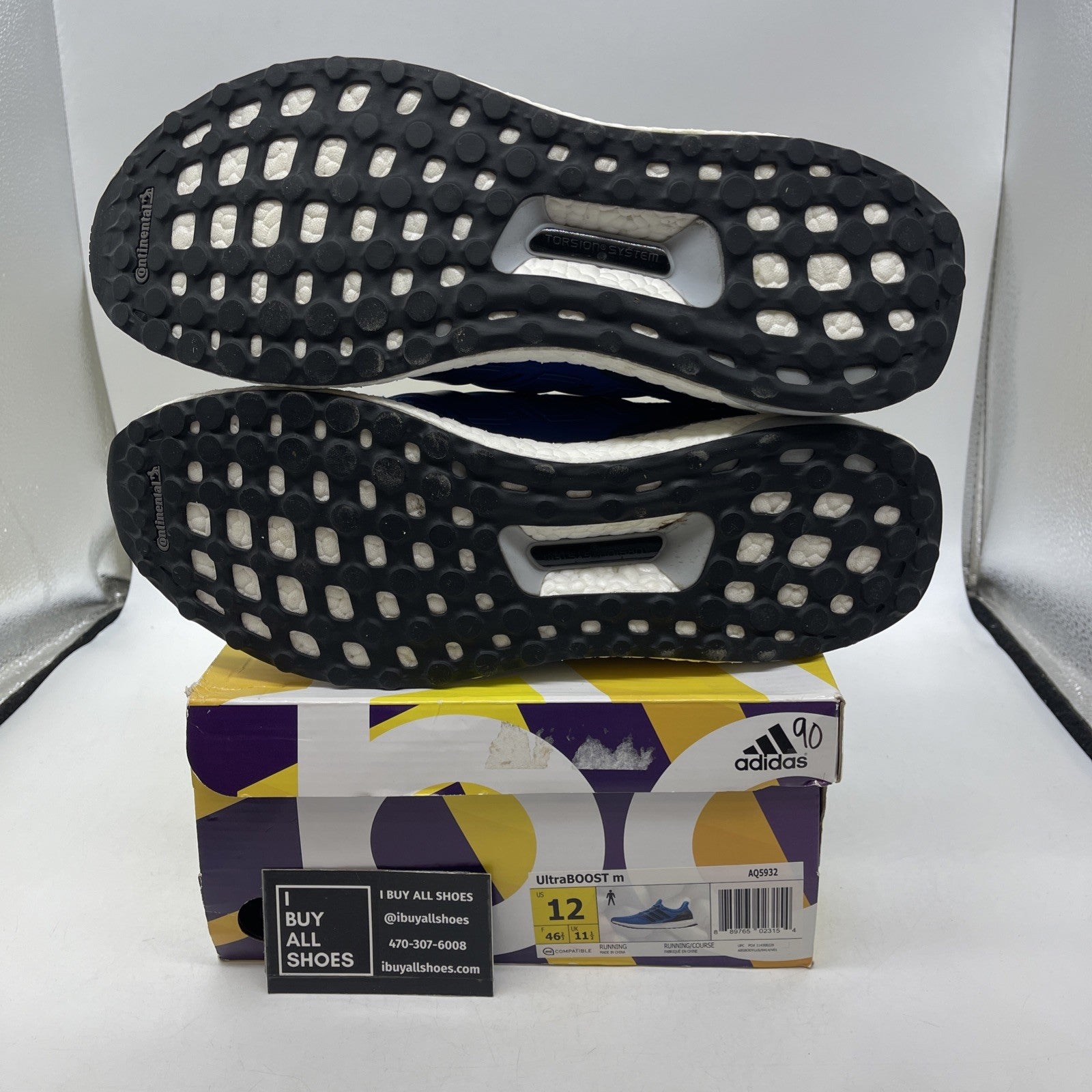 Size 12 - Adidas UltraBoost 2.0 Collegiate Royal (AQ5932)