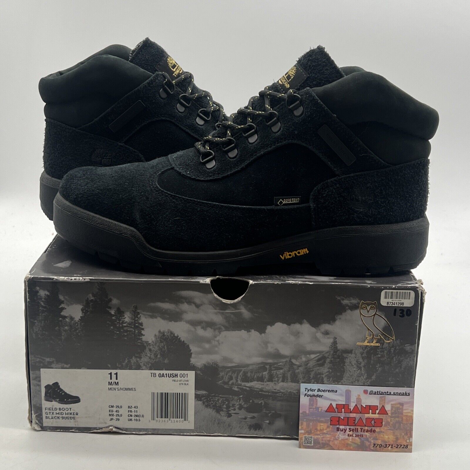 Size 11 - OVO X Timberland Field Boot Drake Edition #Rare (TBOA1USH-001)