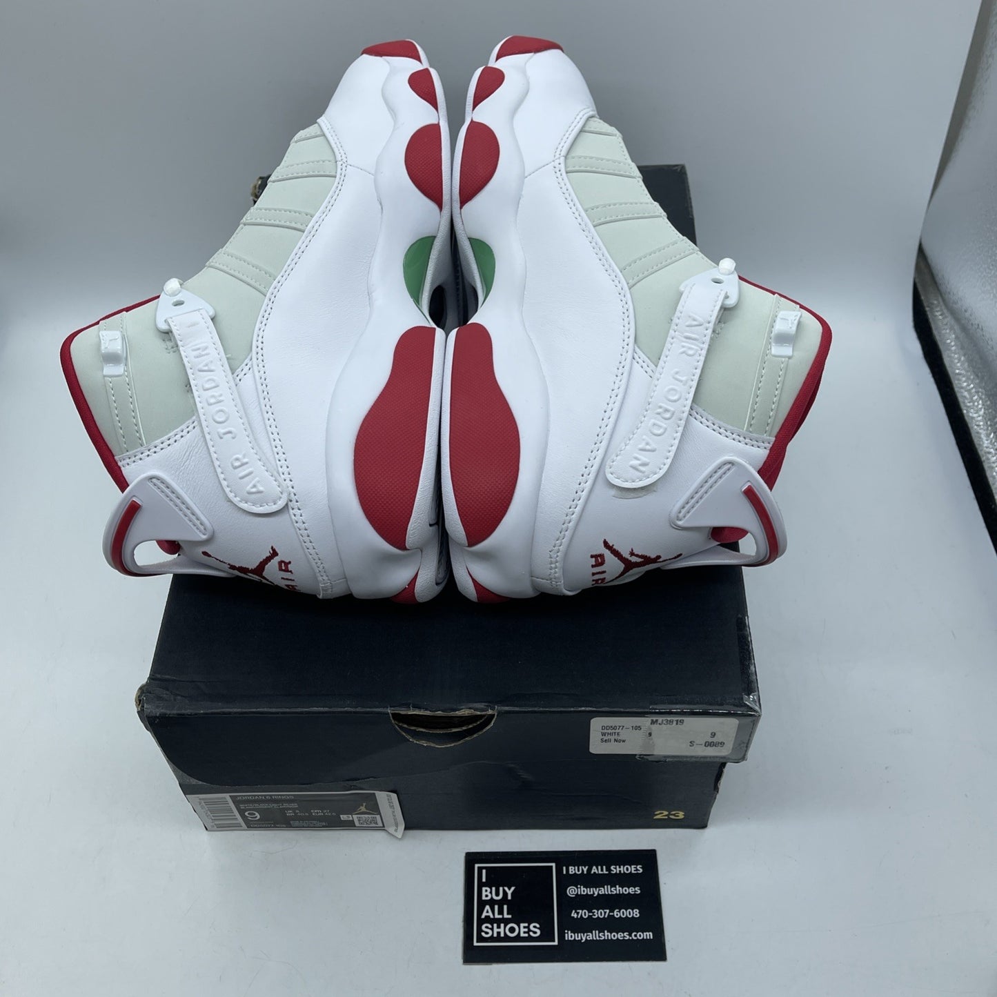 Size 9 - Jordan 6 Rings Hare White Suede Leather (DD5077-105)