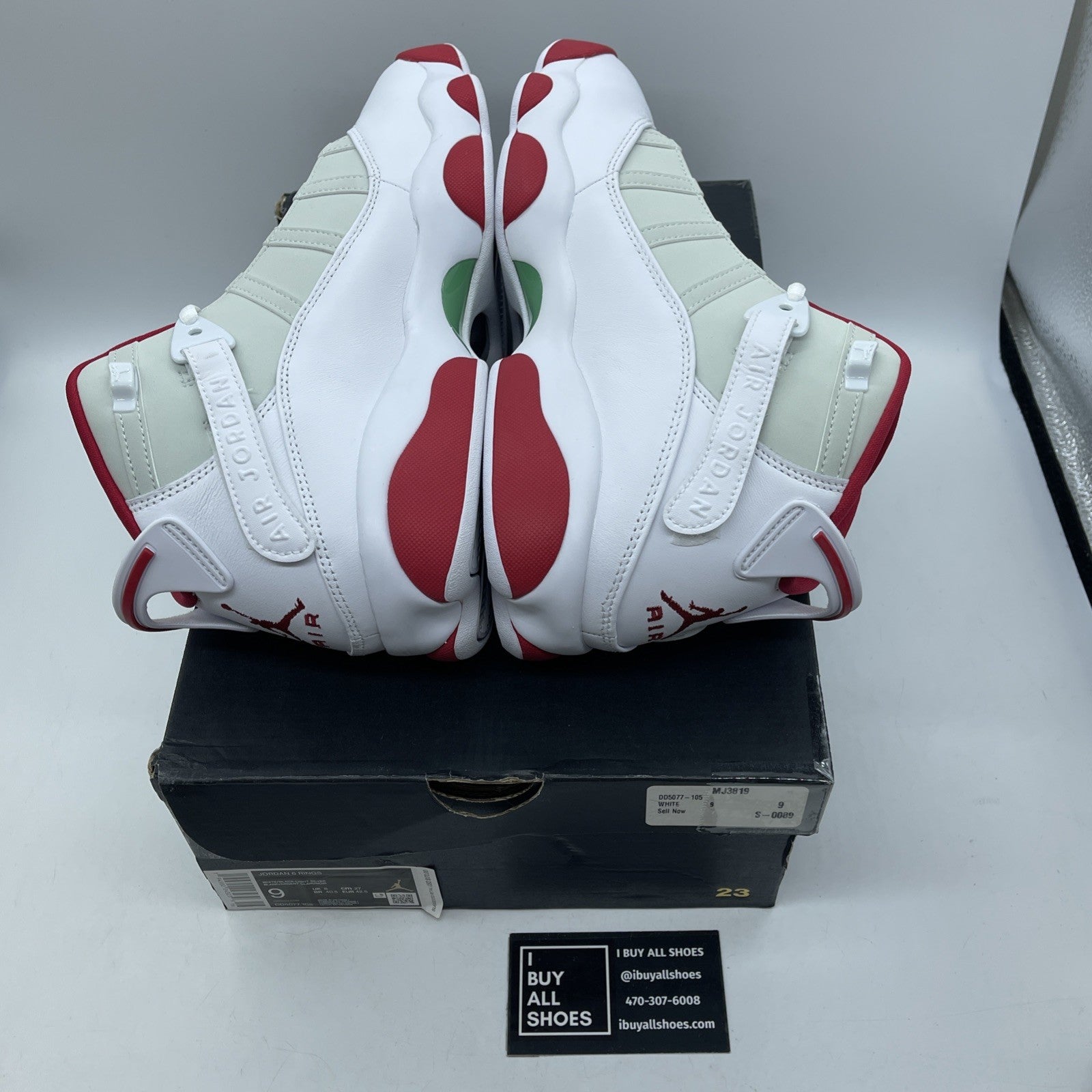 Size 9 - Jordan 6 Rings Hare White Suede Leather (DD5077-105)