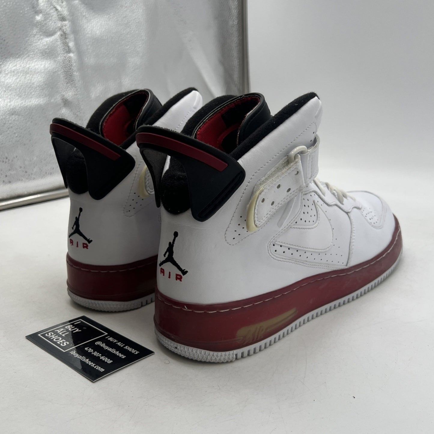 Size 12 - Air Jordan Fusion 6 Varsity Red (343064-102)