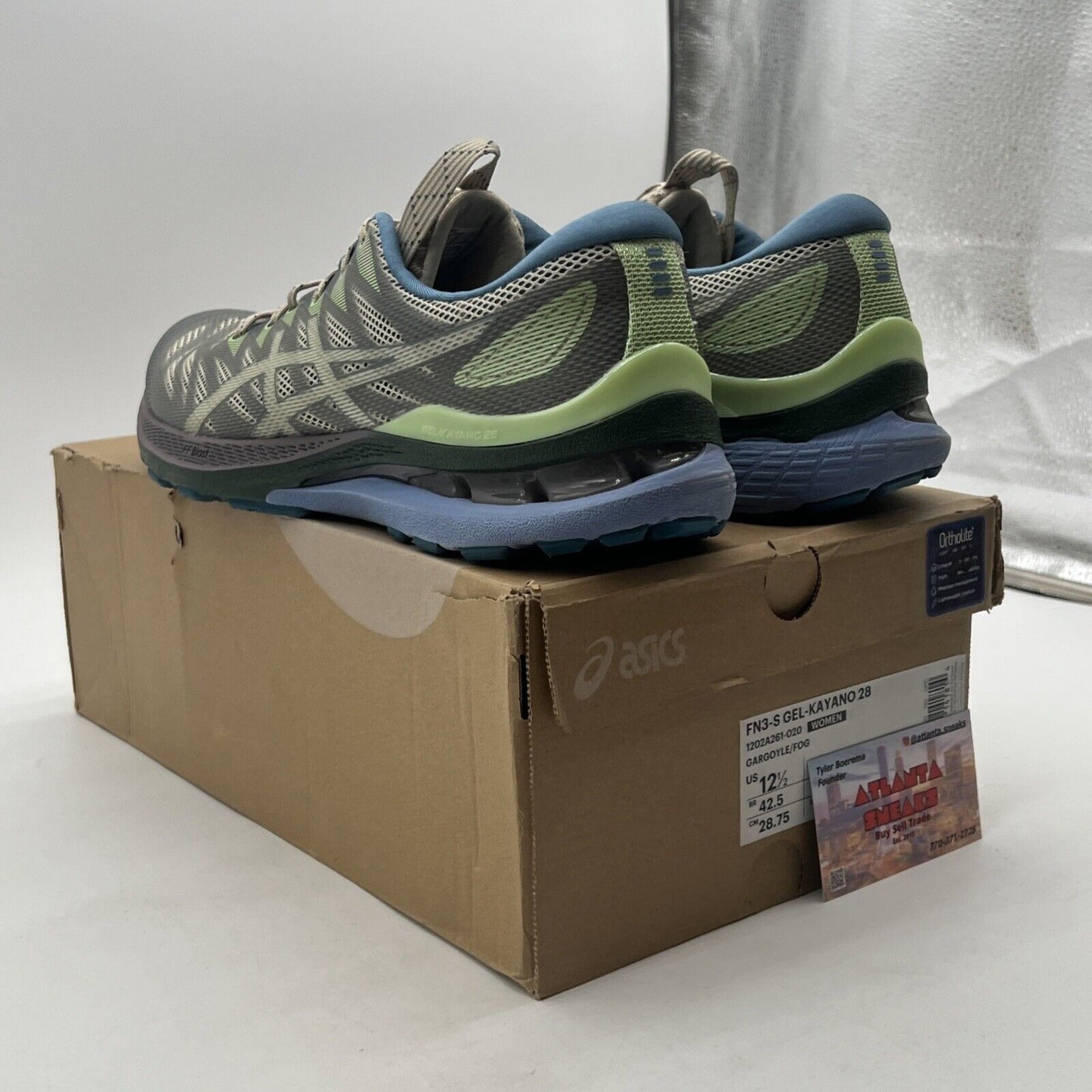 Size 12.5W - ASICS Womens FN3-S Gel Kayano 28 (1202A261-020)