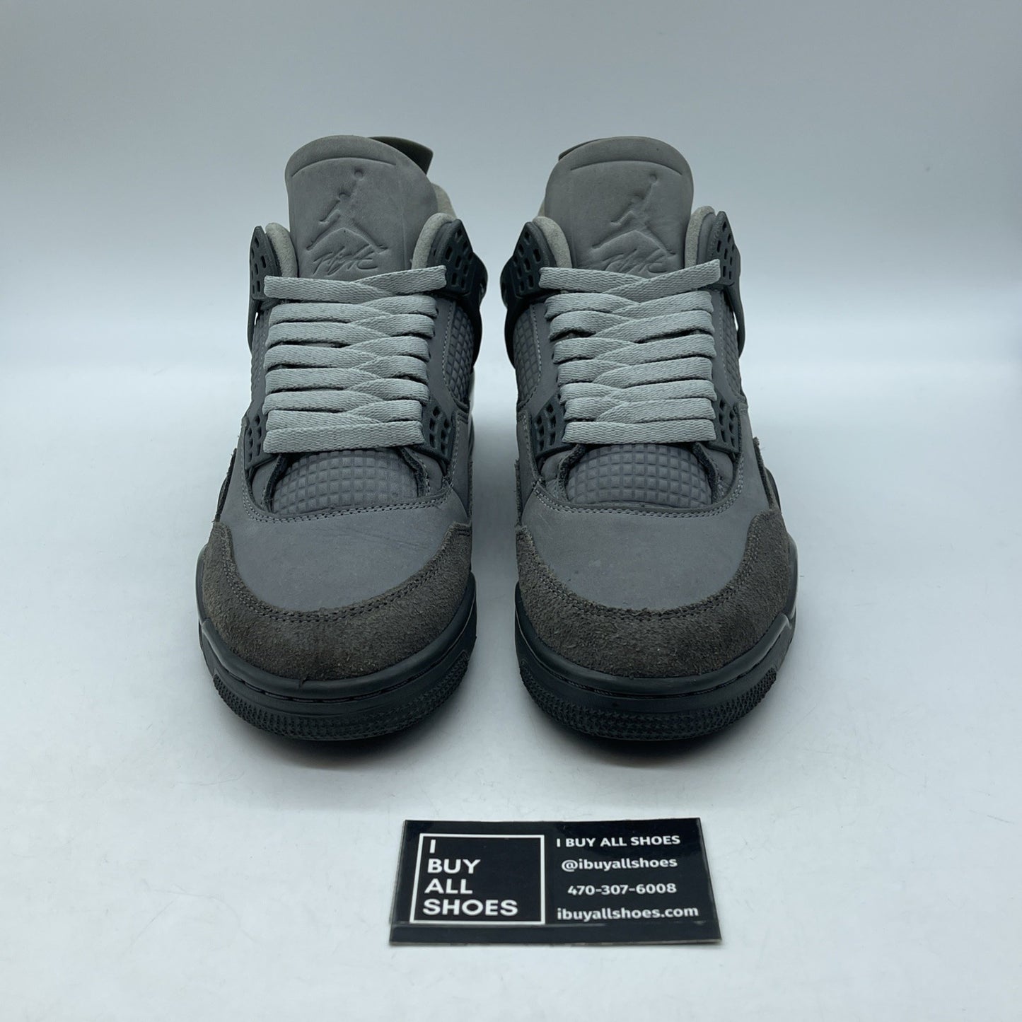 Size 8 - Air Jordan 4 Retro SE Wet Cement Grey Suede (FQ7928-001)