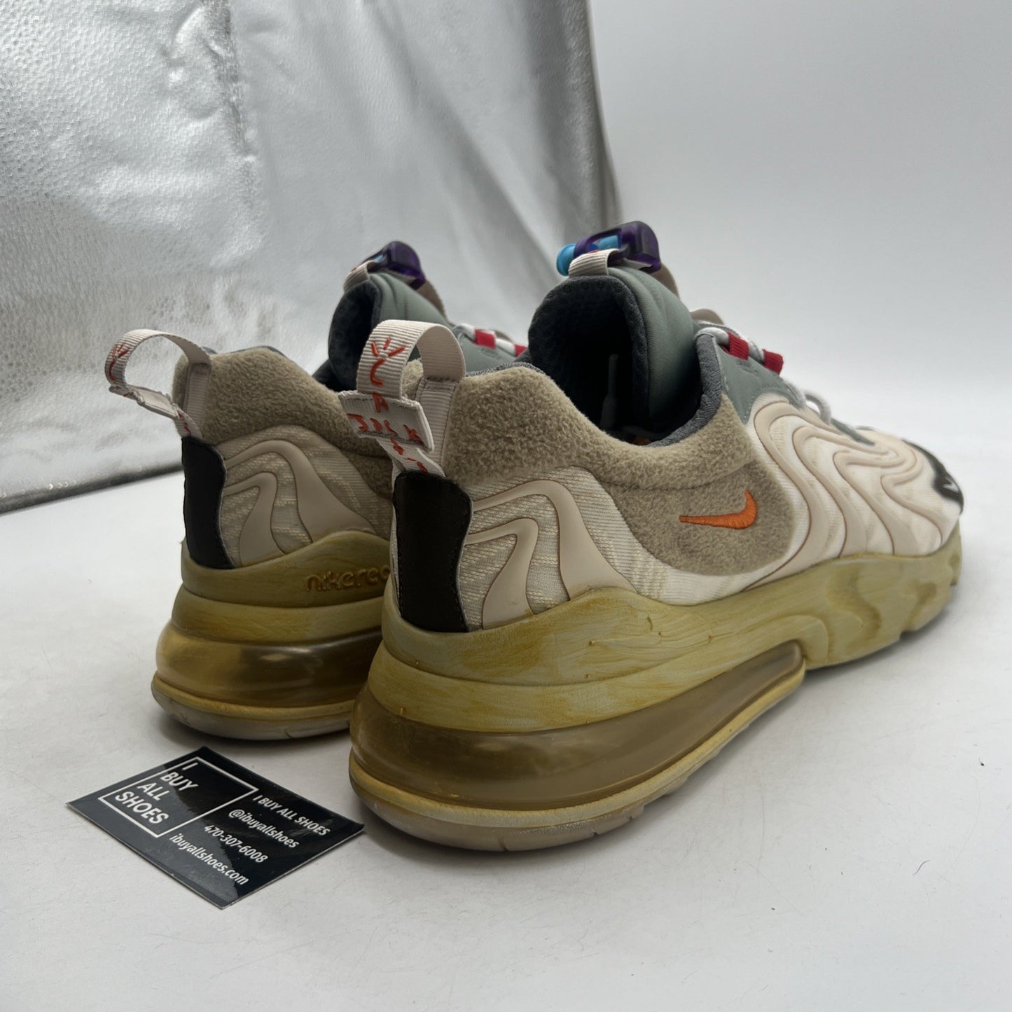 Size 14 - Travis Scott x Nike Air Max 270 React ENG Cactus Trails (CT2864-200)
