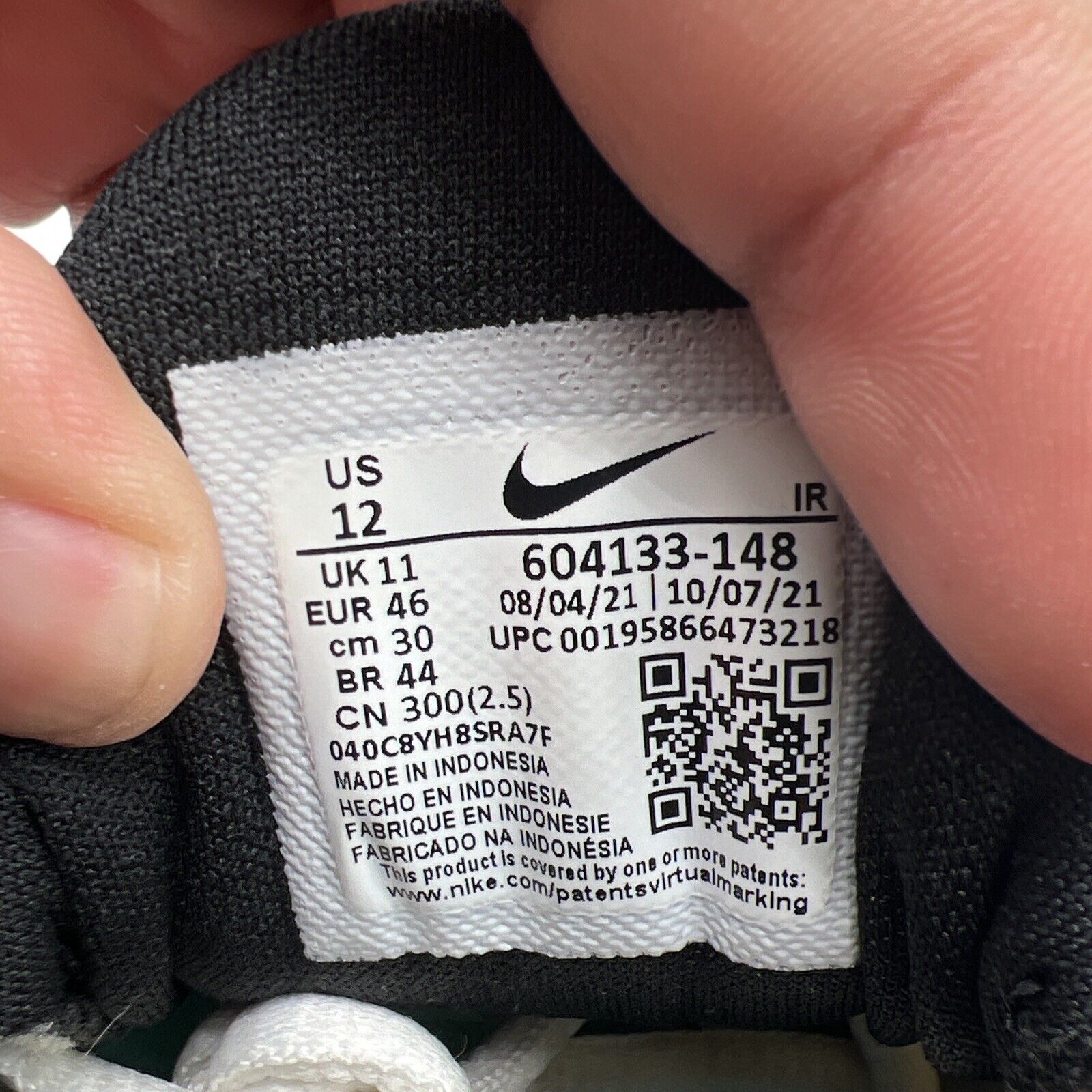 Size 12 - Nike Air Max Plus atmos Exclusive White Hyper Jade Black (604133-148)