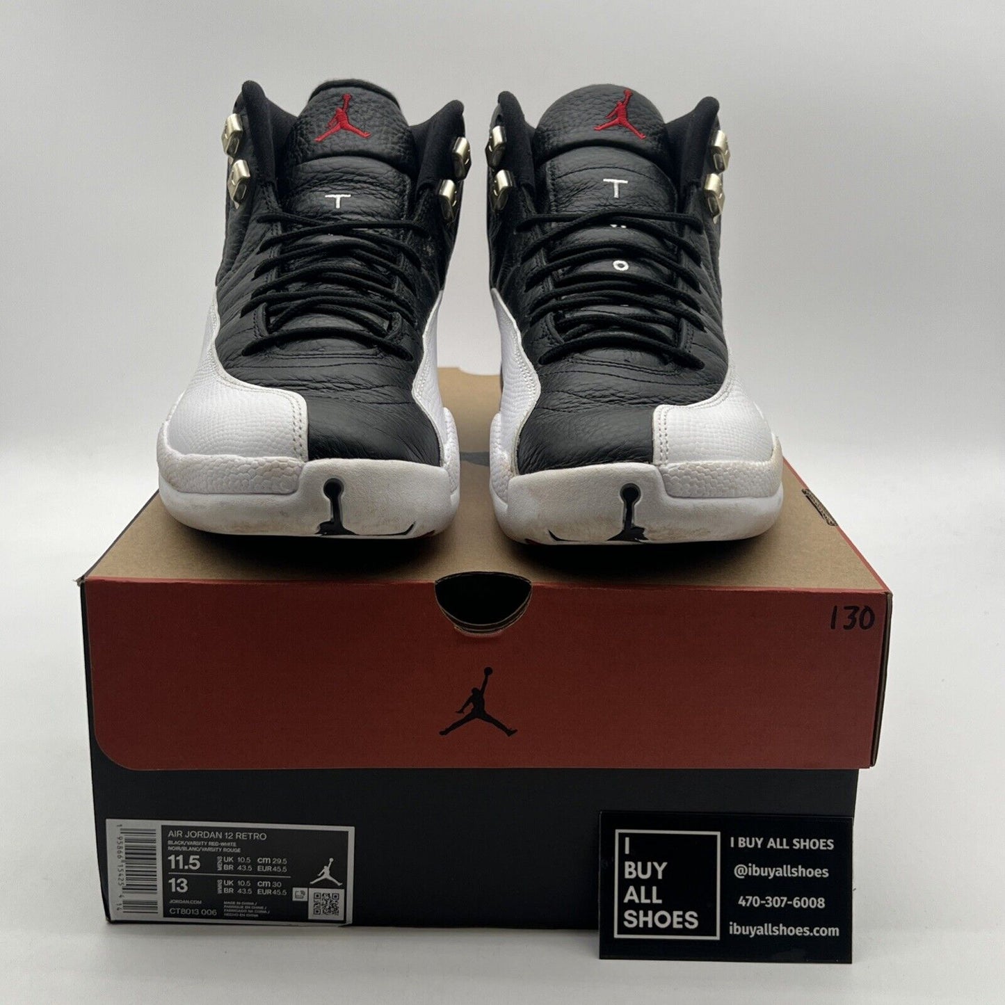 Size 11.5 - Air Jordan 12 Retro Mid Playoff (CT8013-006)