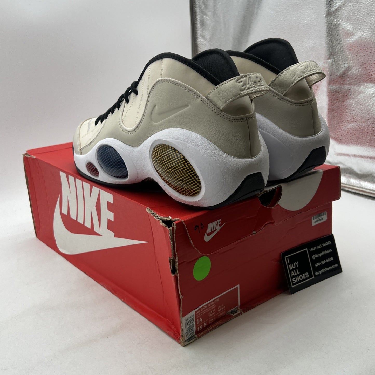 Size 14 - Nike Air Zoom Flight 95 Light Orewood Brown (DX3954-100)