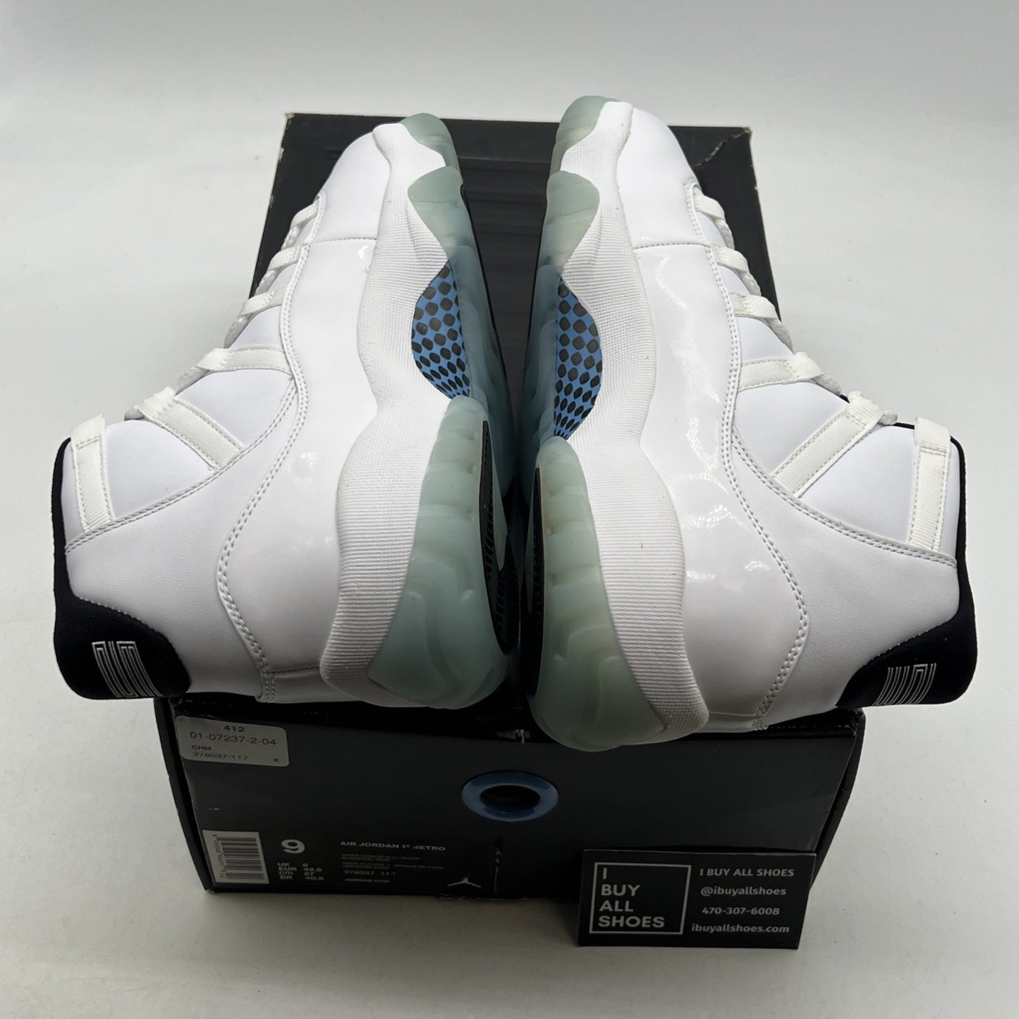 Size 9 - Air Jordan 11 Retro High Legend Blue (378037-117)