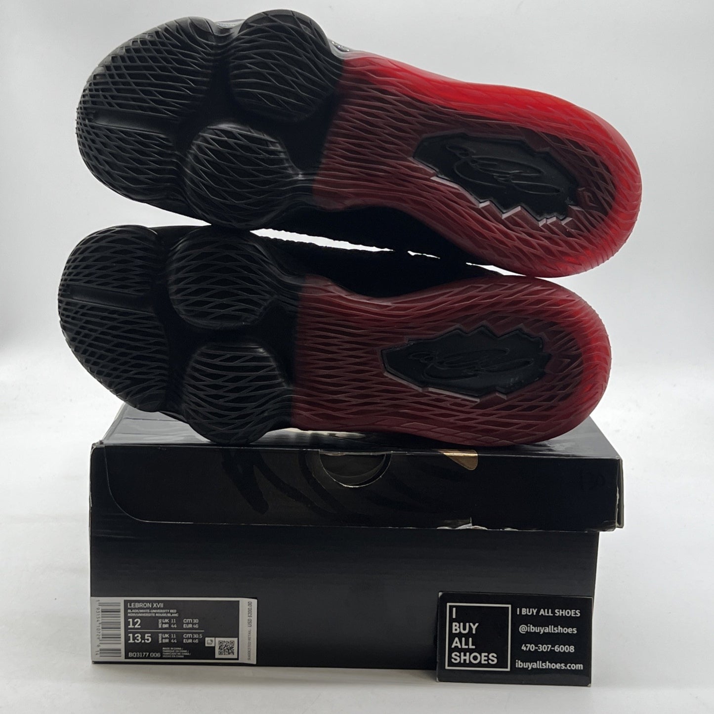 Size 12 - Nike LeBron 17 Infrared VI (BQ3177-006)