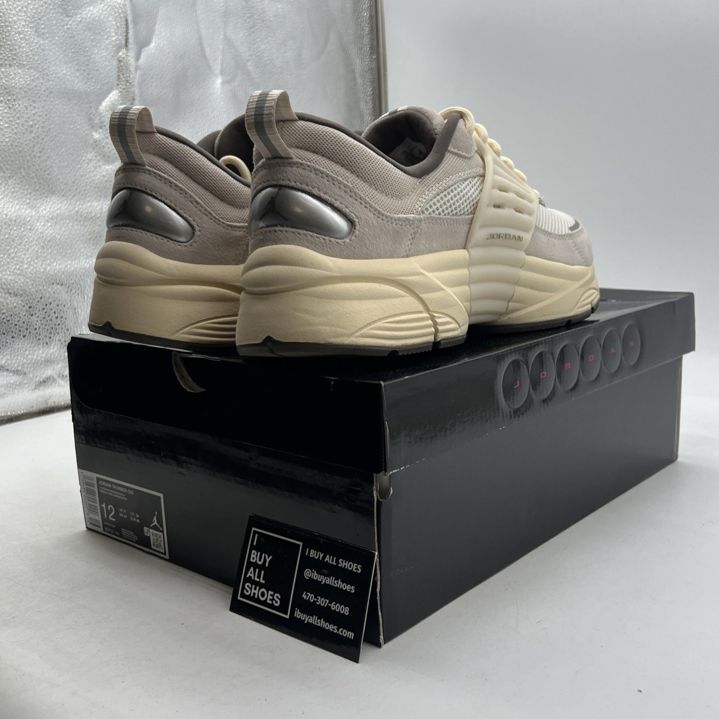Size 12 - Air Jordan Trunner O/S Light Orewood Brown (IB3722-101)