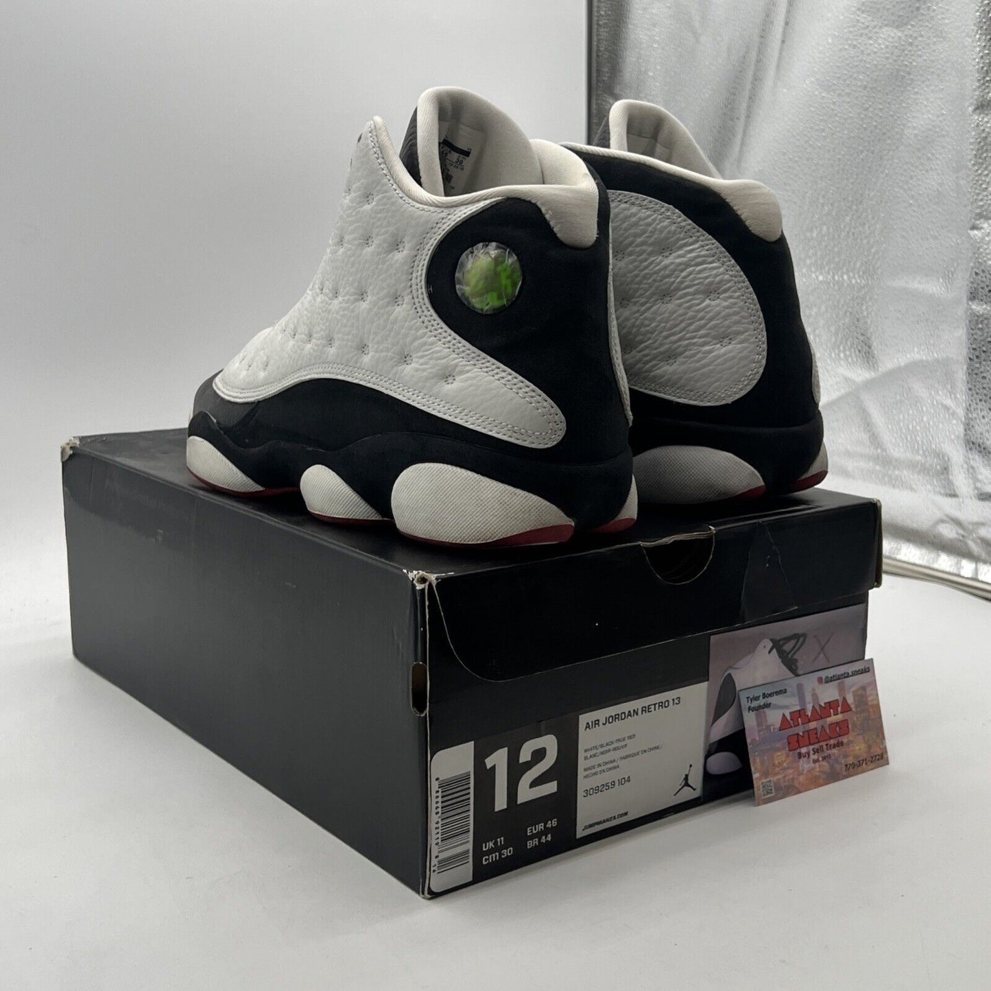 Size 12 - Air Jordan 13 Retro 2013 He Got Game (309159-104)