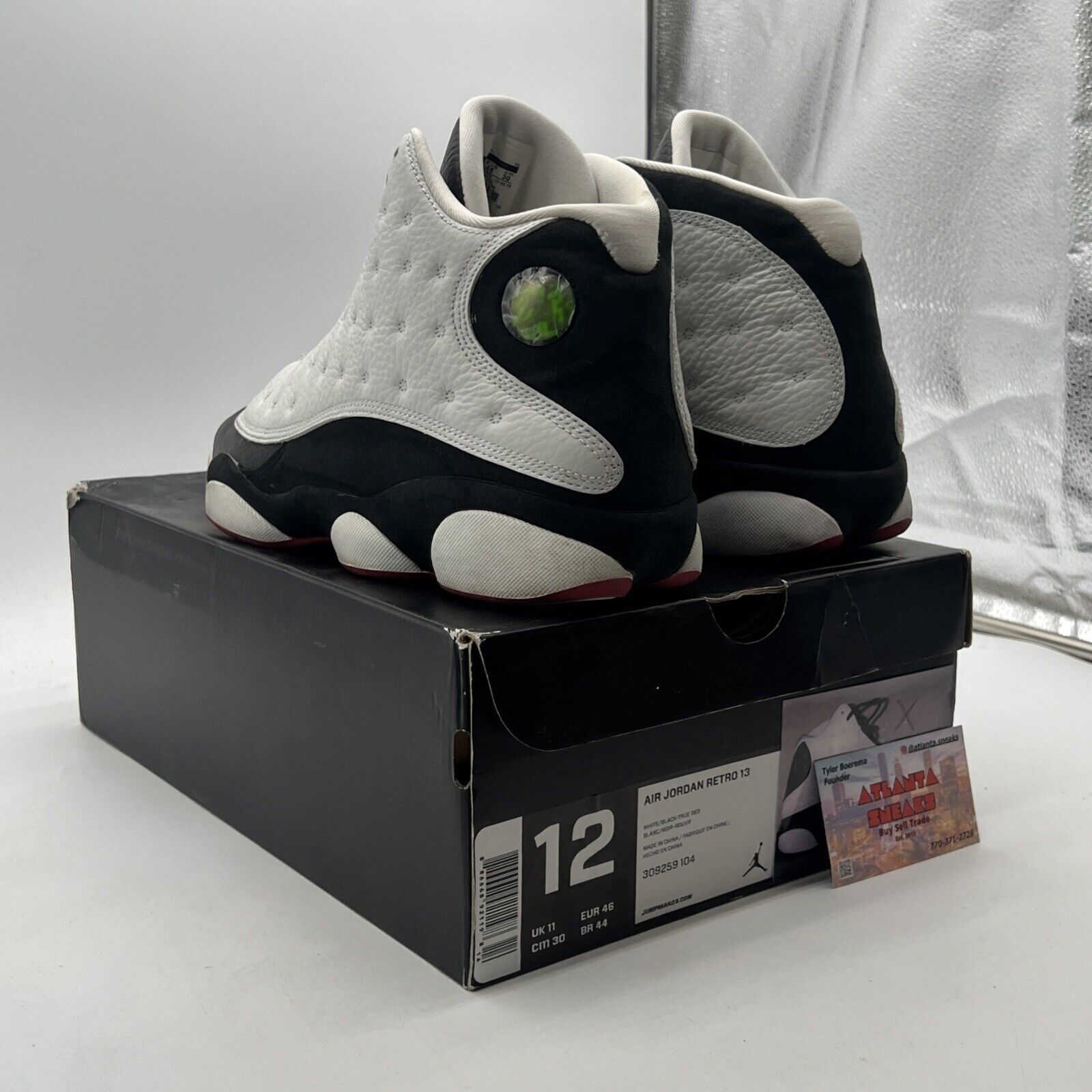 Size 12 - Air Jordan 13 Retro 2013 He Got Game (309159-104)