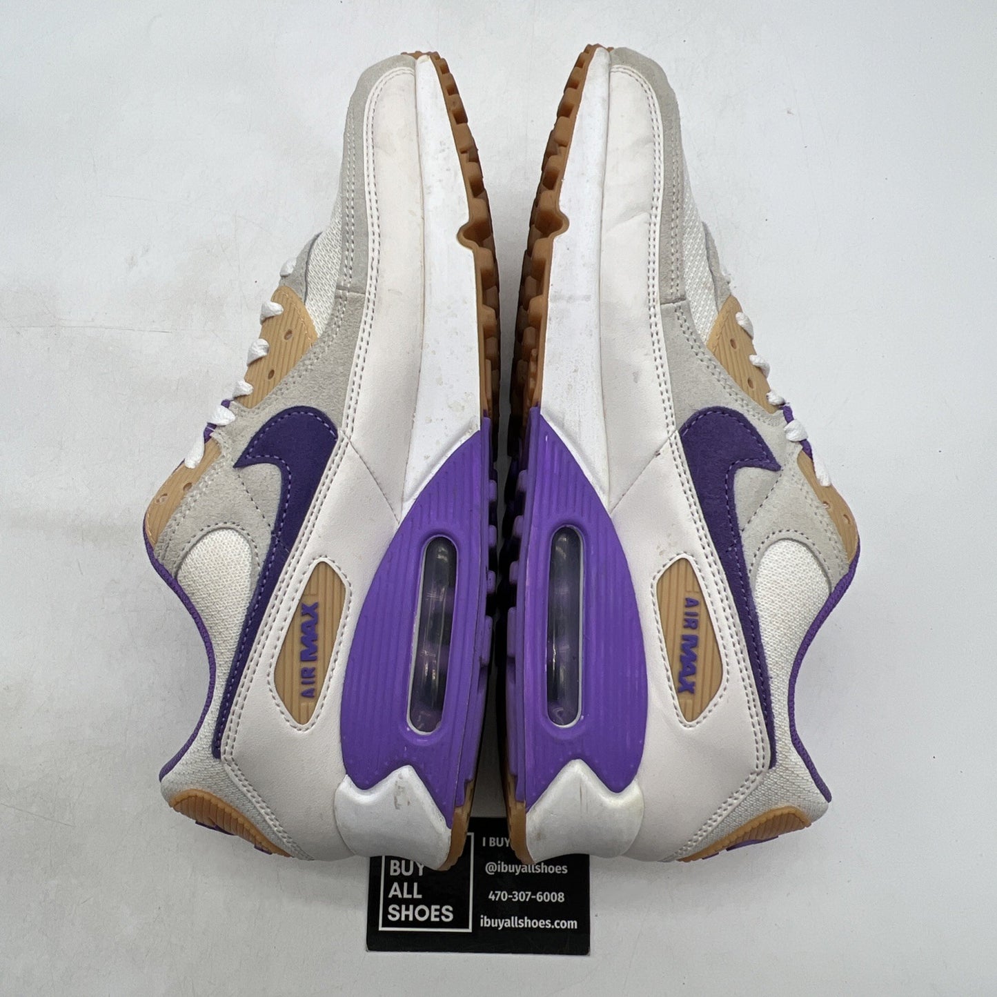 Size 10.5 - Nike Air Max 90 Sail Purple (DM0029-102)