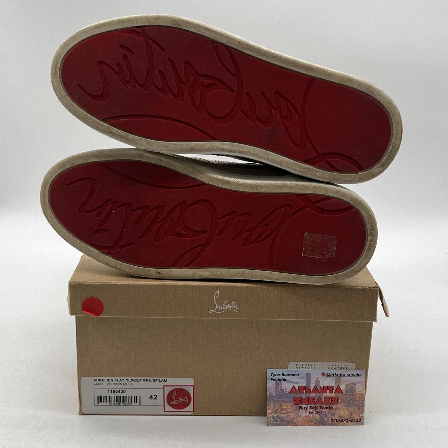 Size 9 - Christian Louboutin Aurelien sneakers
