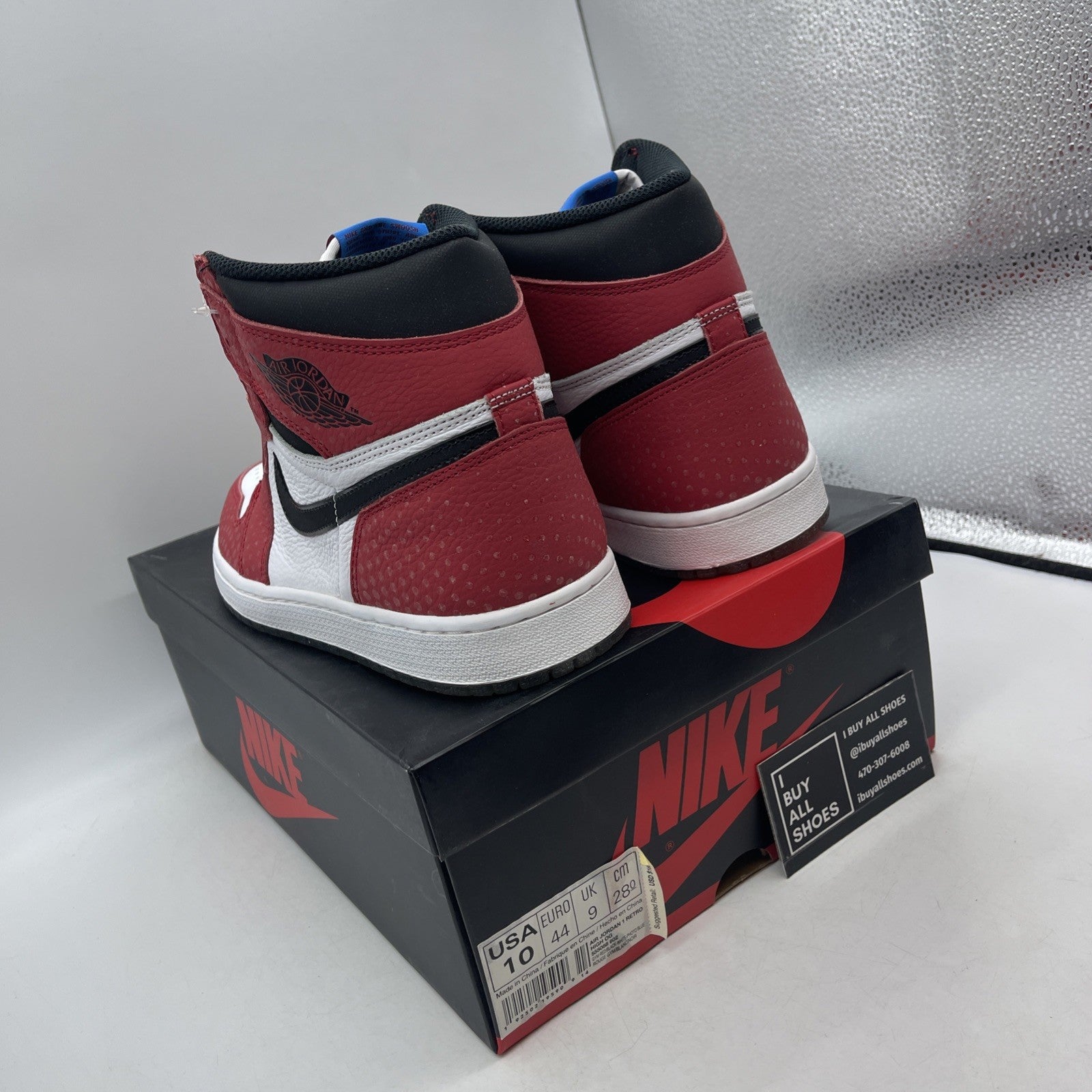 Size 10 - Air Jordan 1 Retro OG Special Box x Marvel High Origin Story