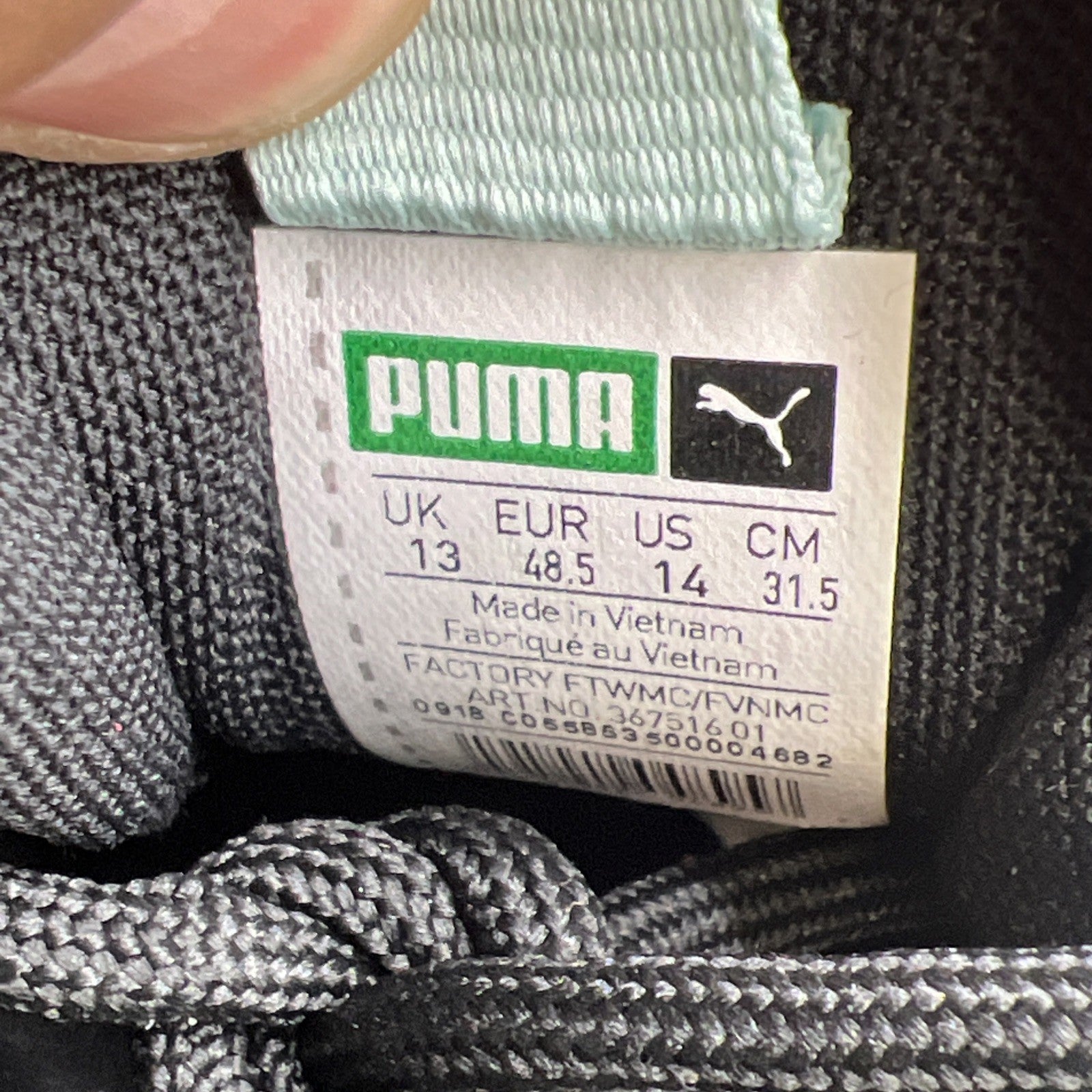 Size 13 - PUMA Thunder Spectra OG (367516-01)