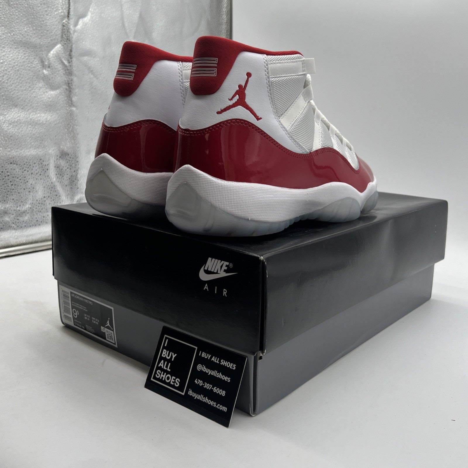 Size 9.5 - Air Jordan 11 Retro High Cherry (CT8012-116)
